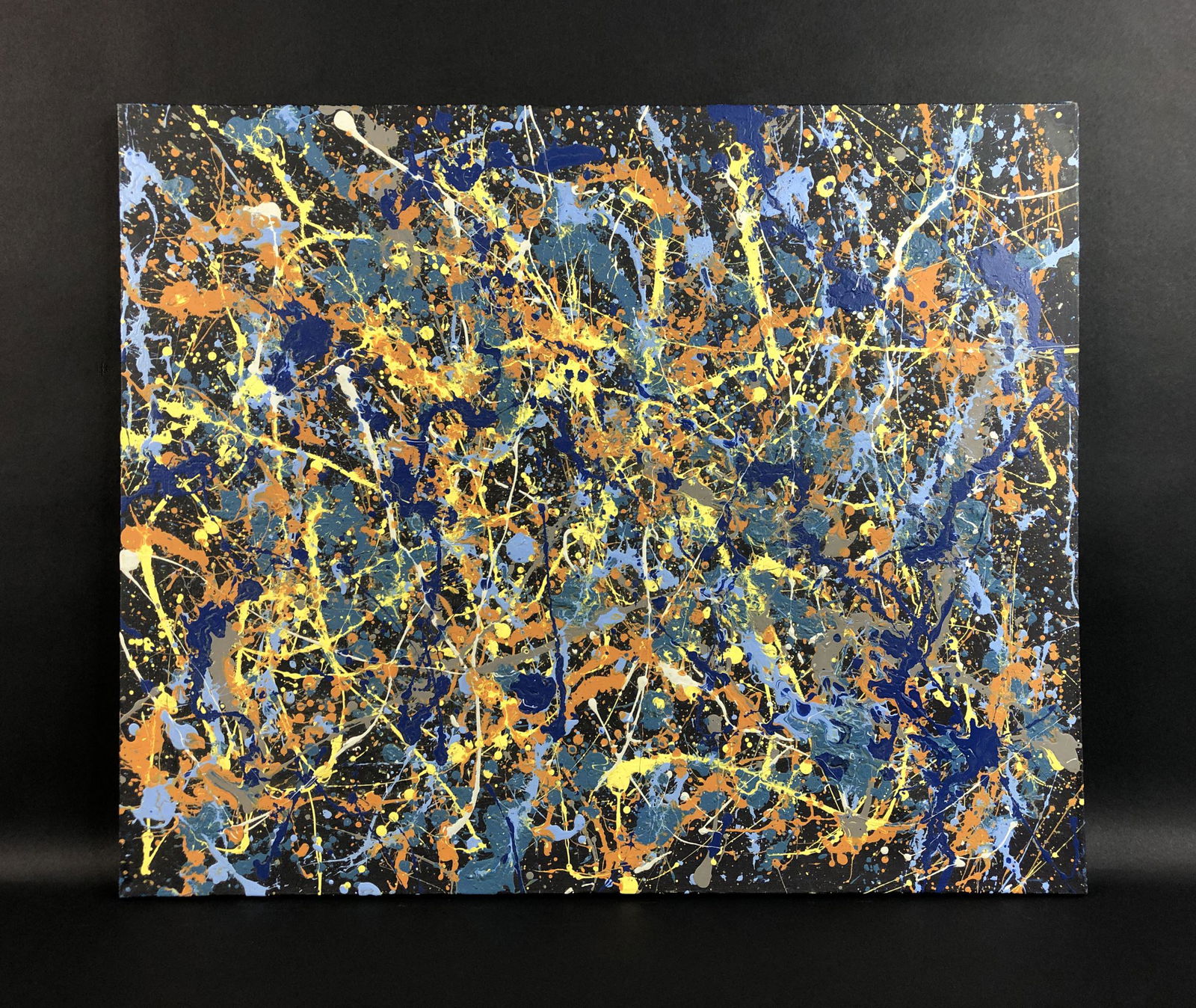 Jackson Pollock (American, 1912-1956) - Acrylic on (1 of 6)