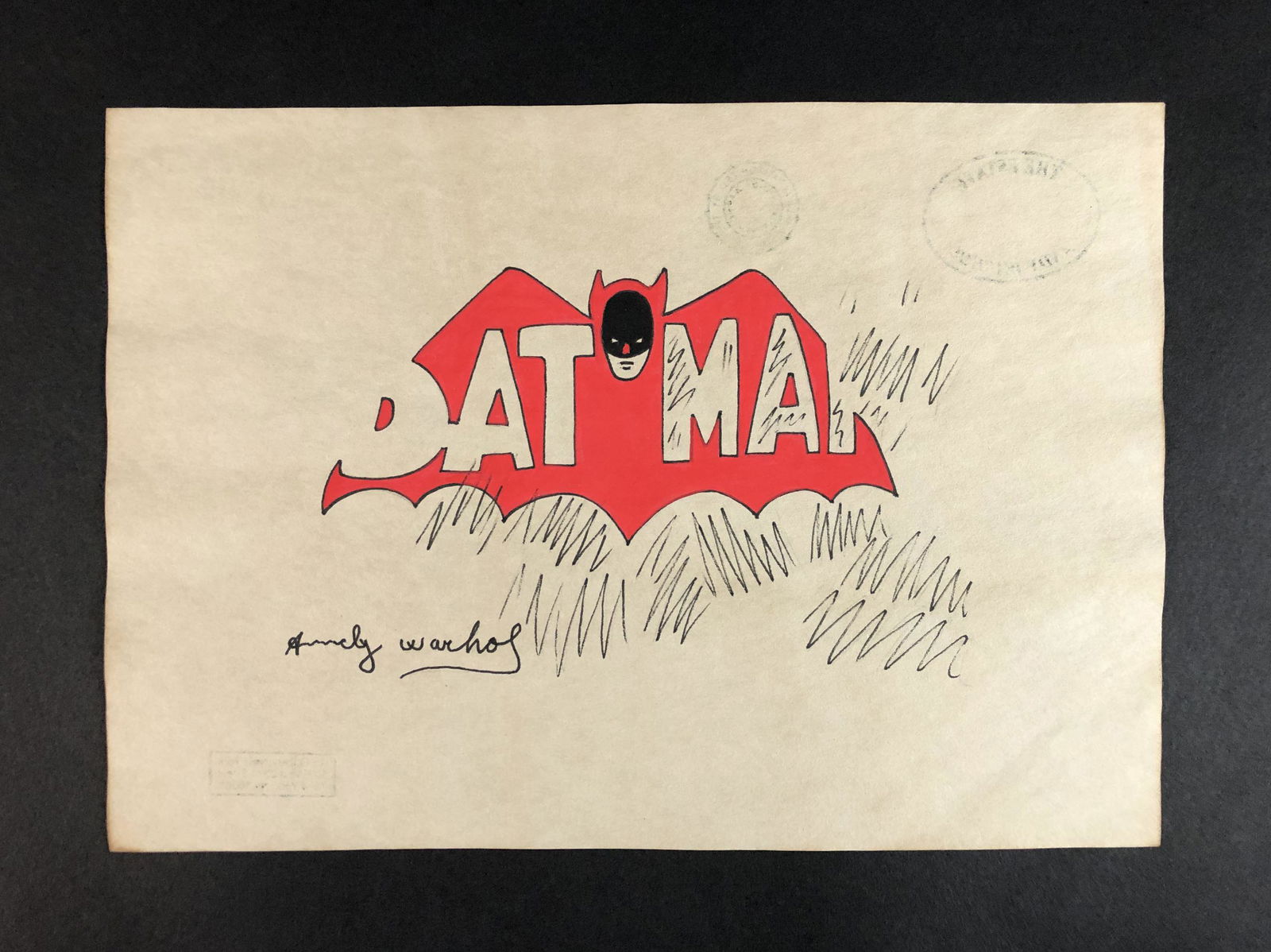 Andy Warhol (American, 1928-1987) - Mixed Media on (1 of 3)