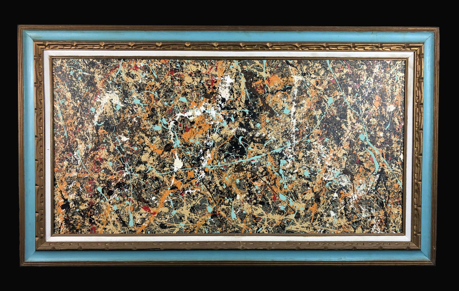 Jackson Pollock (1912-1956) - Acrylic on Canvas (1 of 7)