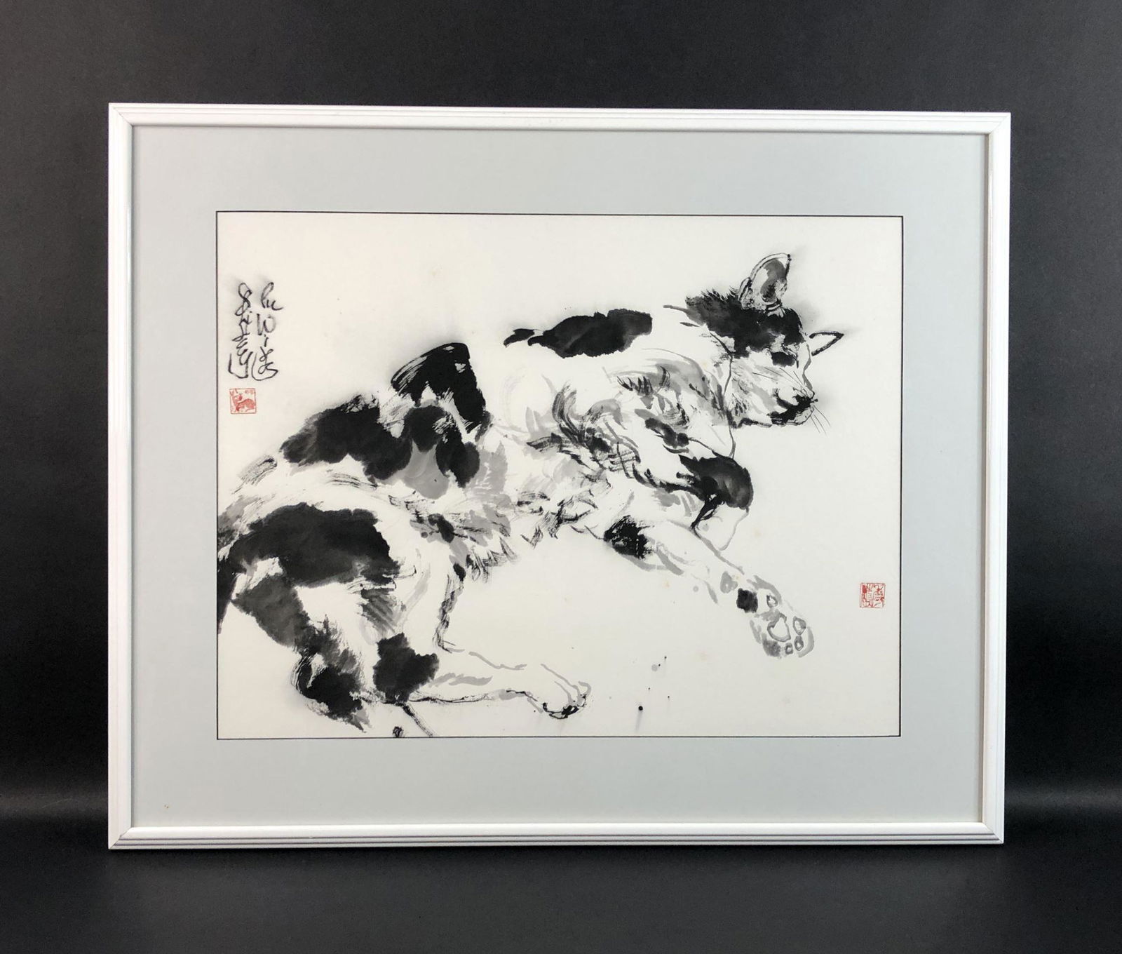 Asian Watercolor Painting -- Modern Art (1 of 6)