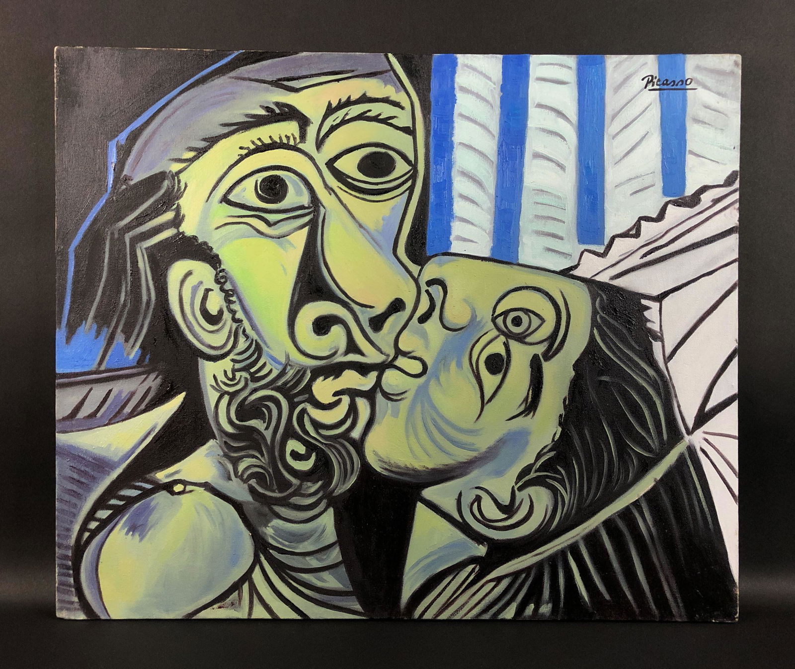 Pablo Picasso (Spanish, 1881-1973) - Acrylic on Canvas (1 of 8)