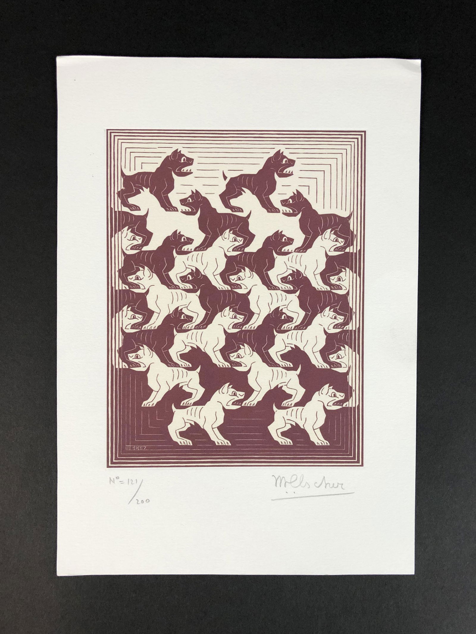 M.C. Escher (Dutch, 1898-1972) - Fine Art Print on (1 of 5)