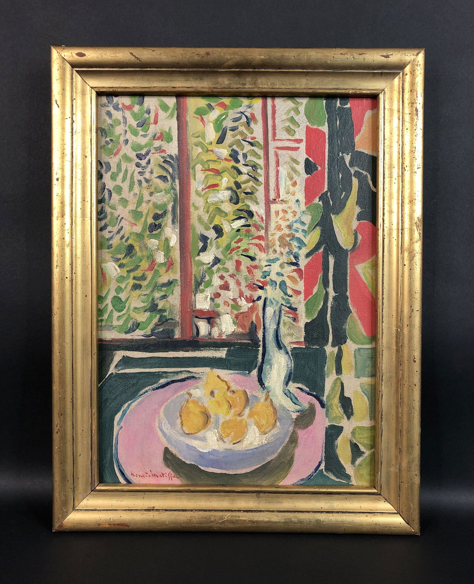 Henri Matisse (French, 1869-1954) - Oil on Canvas (1 of 5)