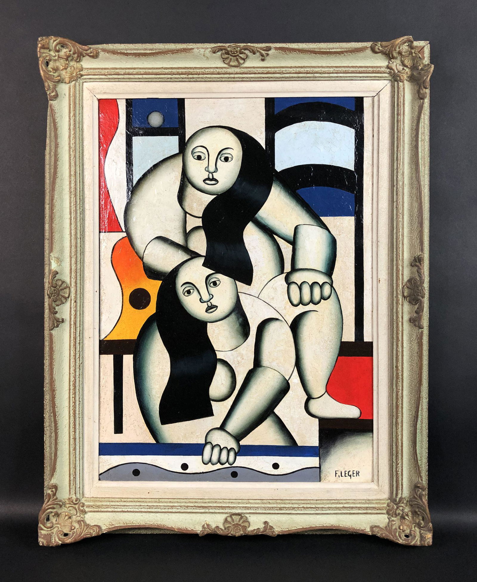 Fernand Leger (French, 1881-1955) - Oil on Canvas (1 of 8)
