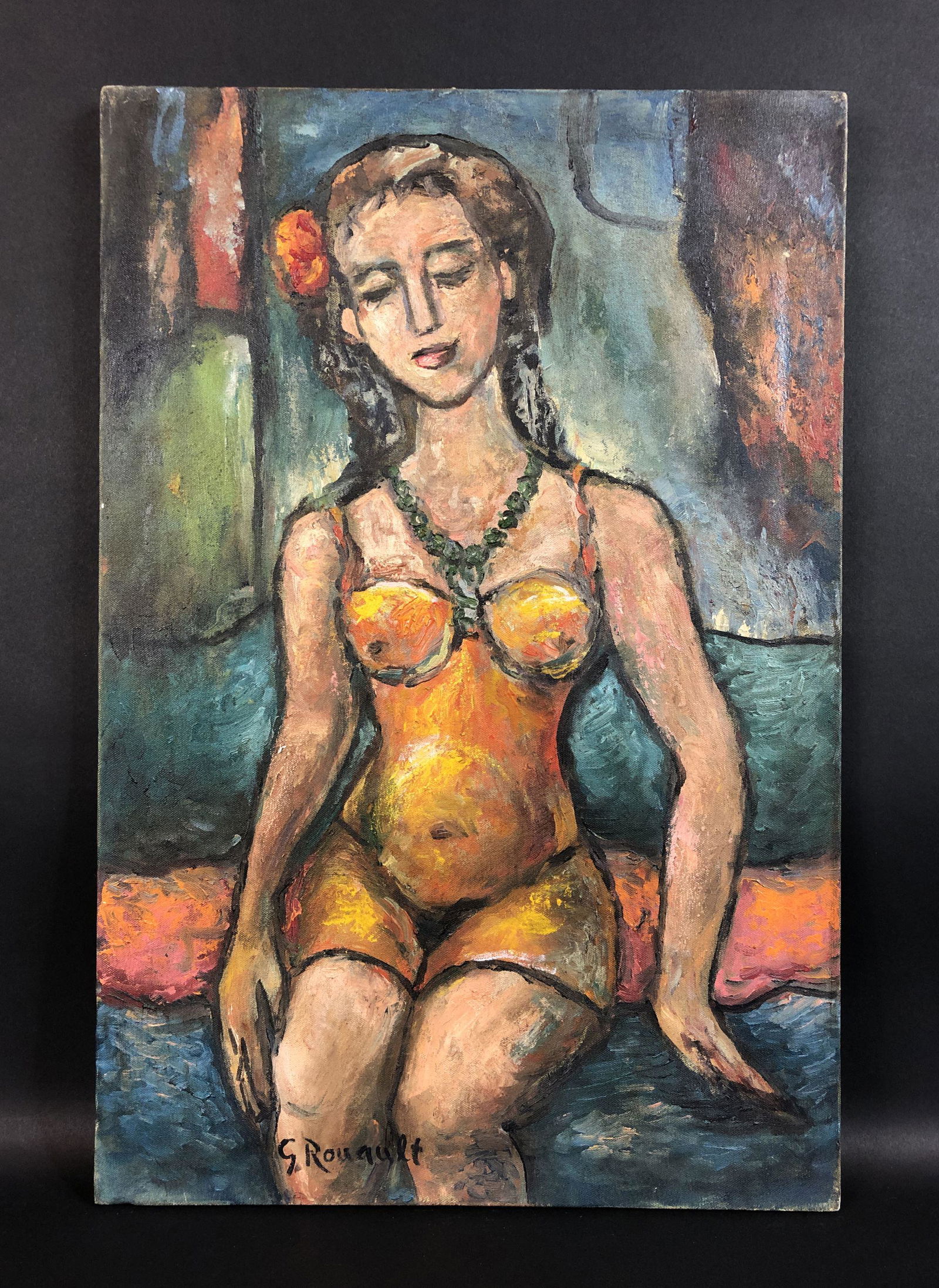 Georges Rouault (French, 1871-1958) - Oil on Canvas (1 of 6)