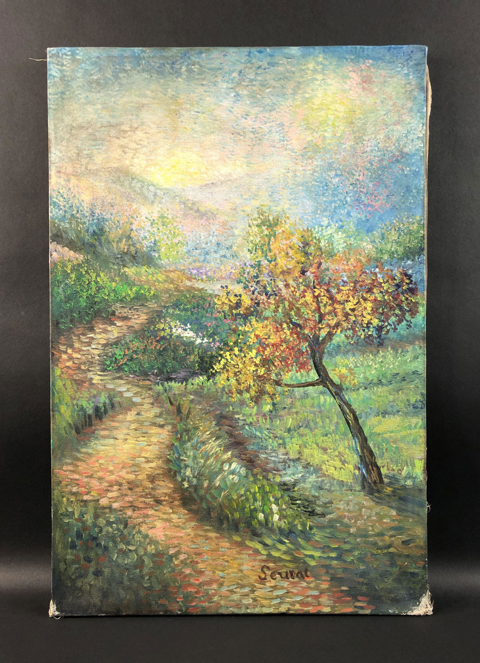 Georges-Pierre Seurat (French, 1859-1891) - Oil (1 of 7)