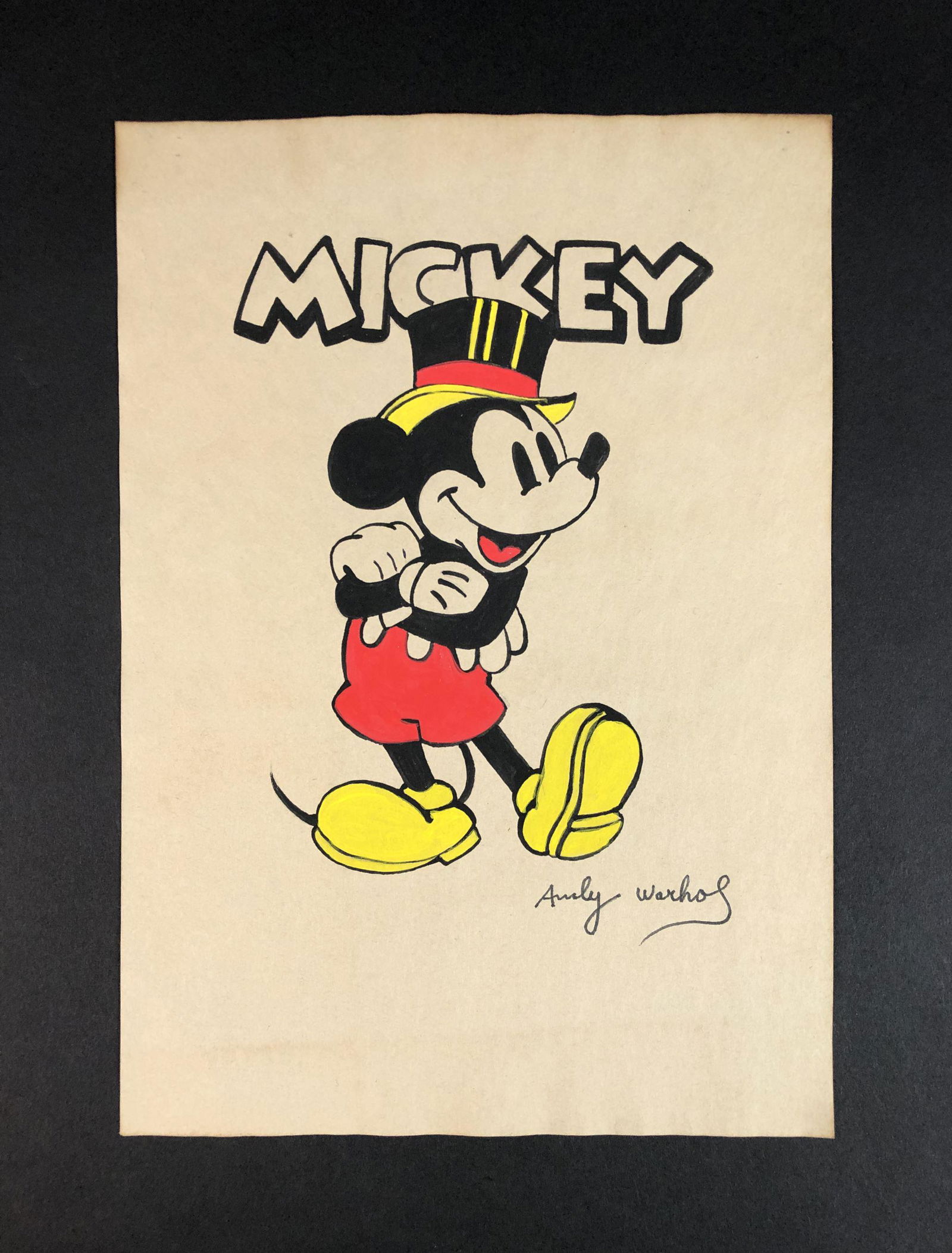 Andy Warhol (American, 1928-1987) - Mixed Media (1 of 4)