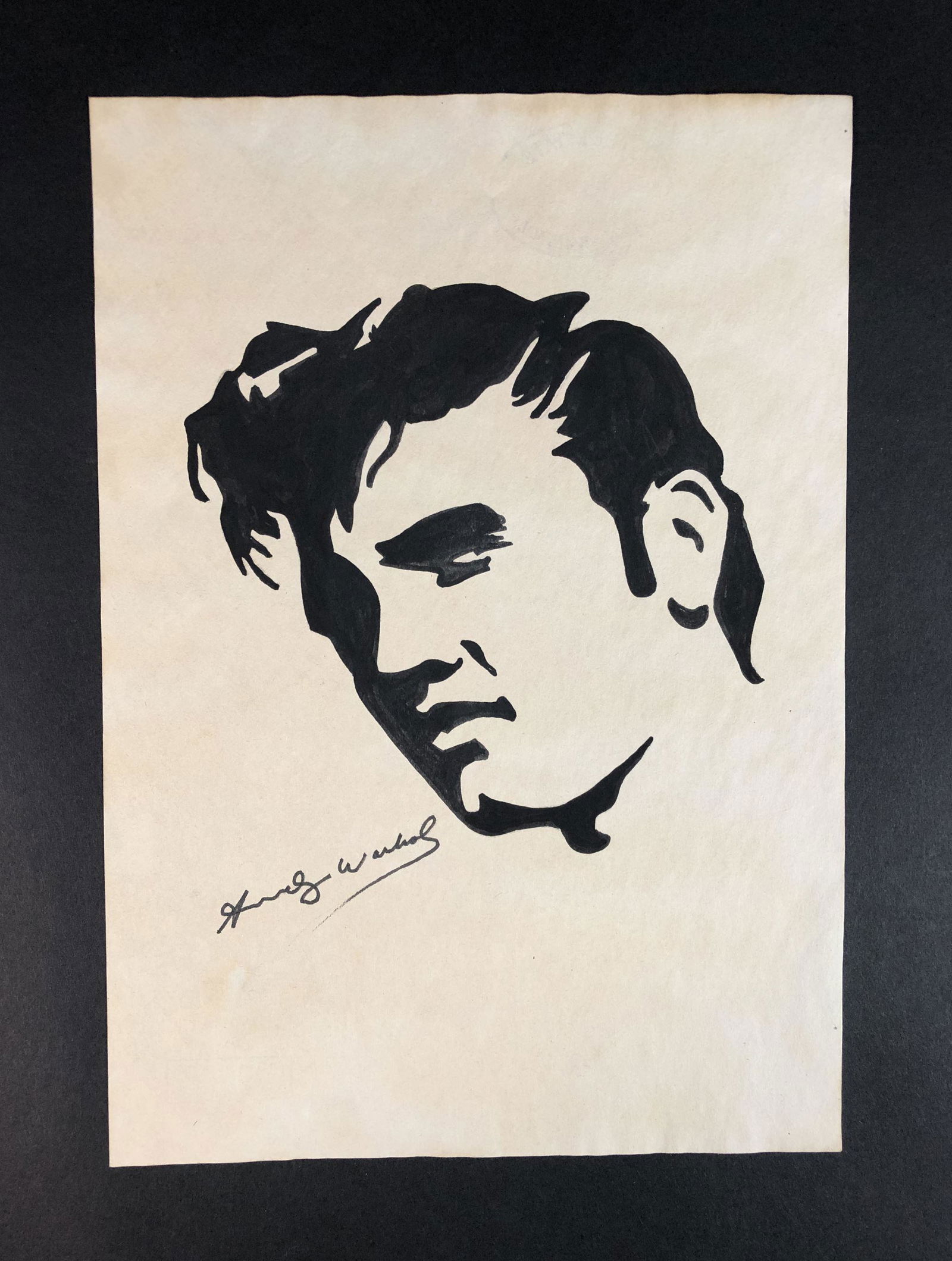 Andy Warhol (American, 1928-1987) - Ink Illustration (1 of 4)