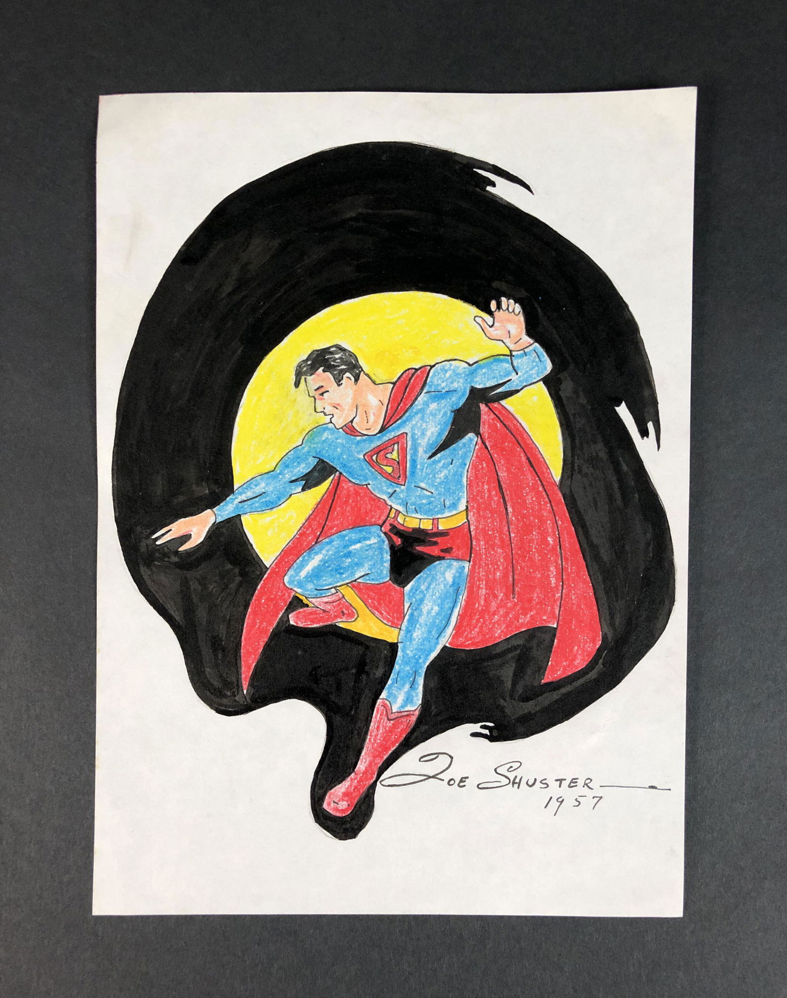 Joe Shuster (Canadian-American, 1914-1992) - Drawing (1 of 6)