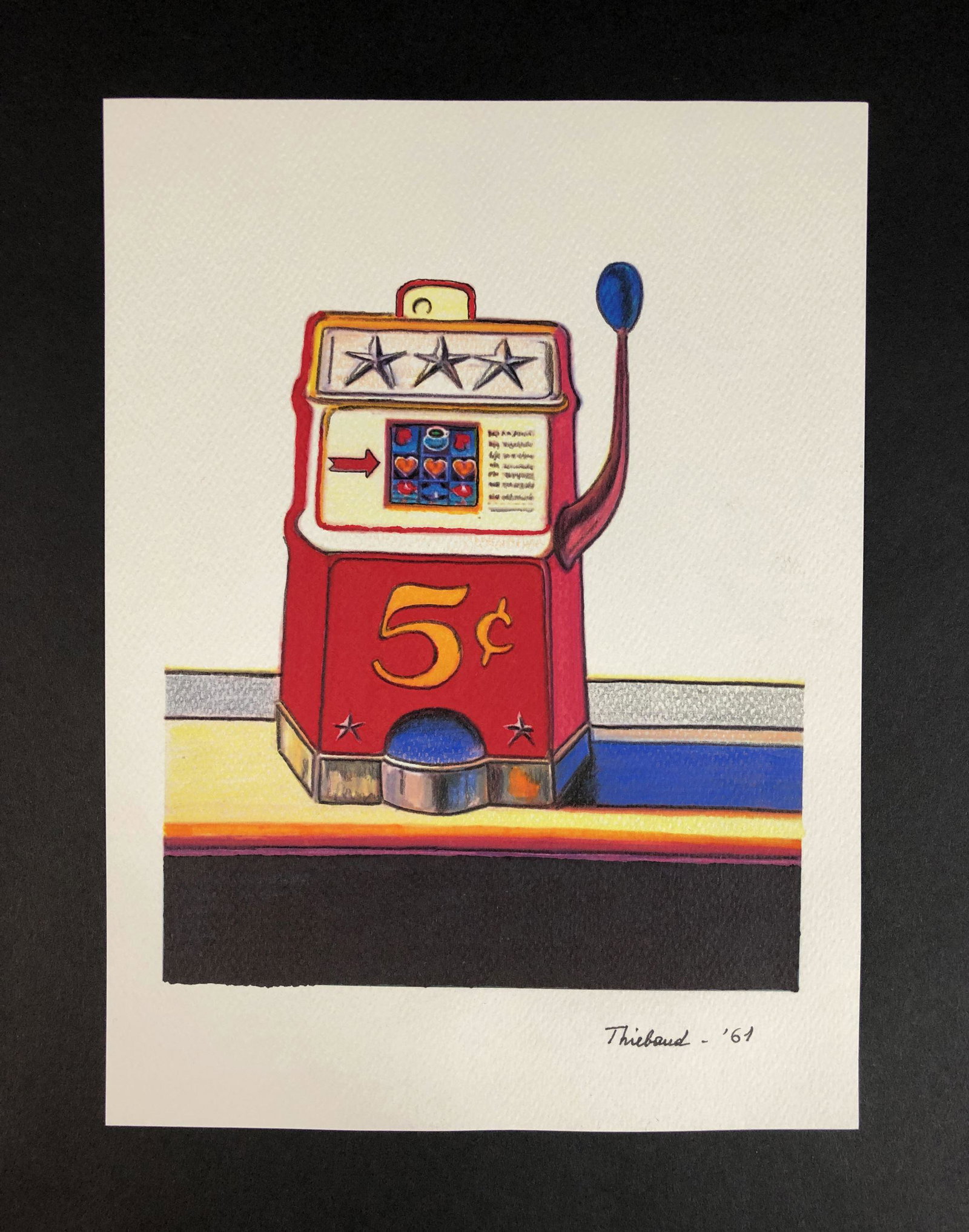 New Realism Modern Art Drawing -- Mixed Media (1 of 5)