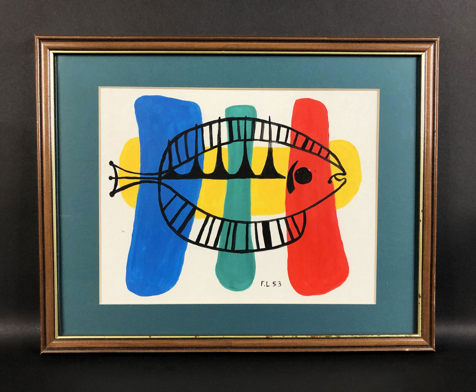 Fernand Leger (French, 1881-1955) - Gouache on Paper (1 of 7)