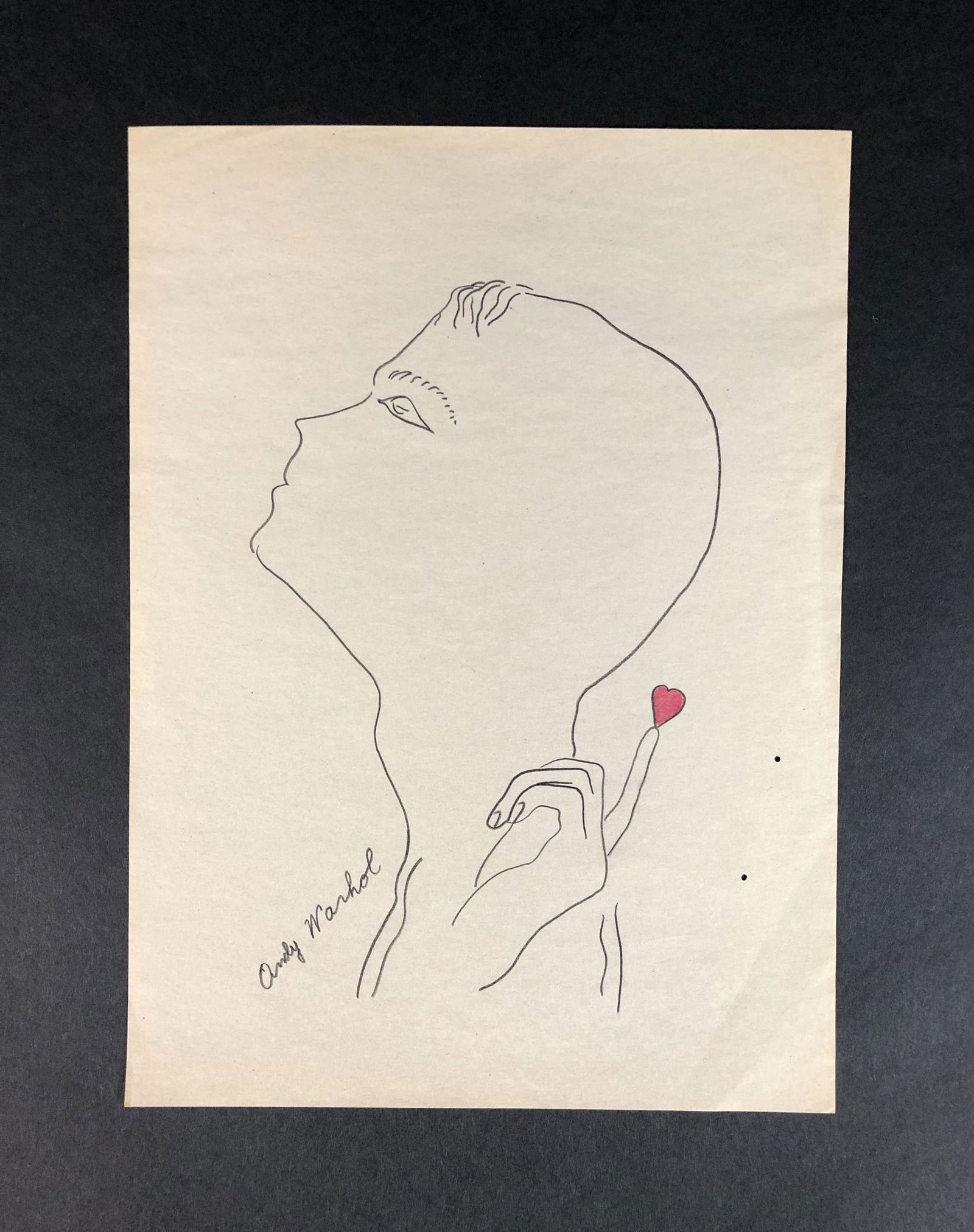 Andy Warhol (American, 1928-1987) - Mixed Media on (1 of 5)