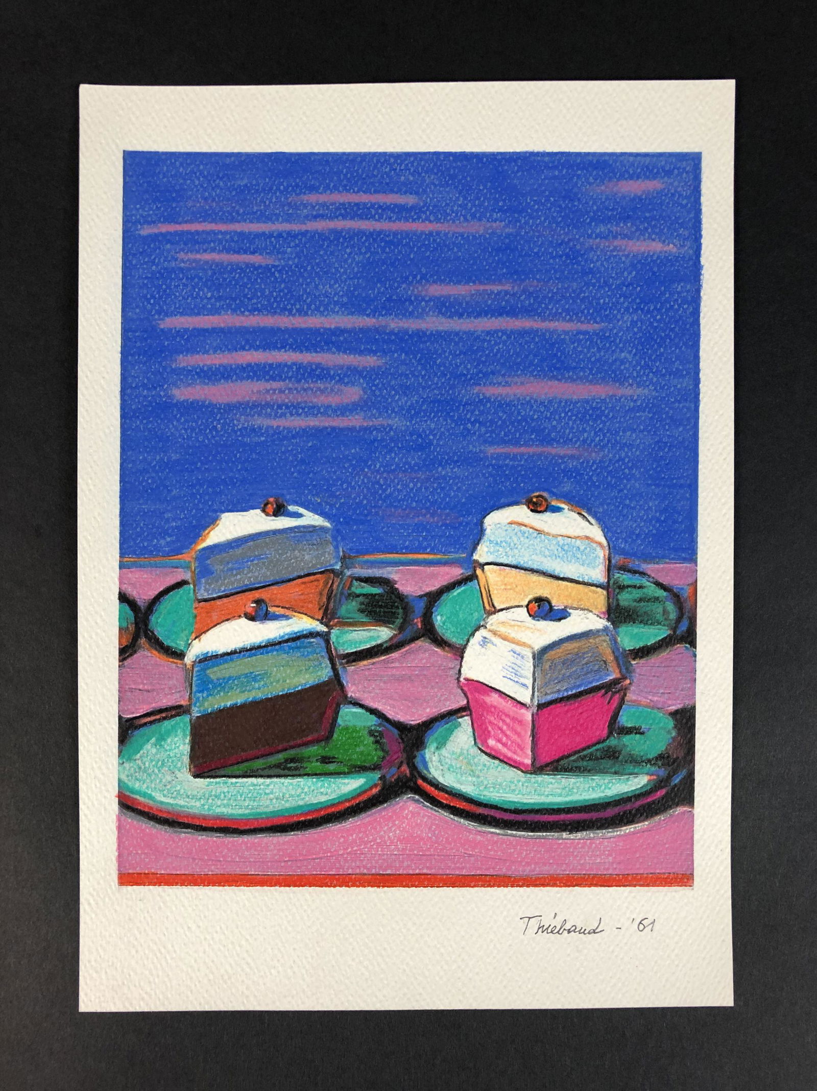 New Realism Modern Art Drawing -- Mixed Media (1 of 5)