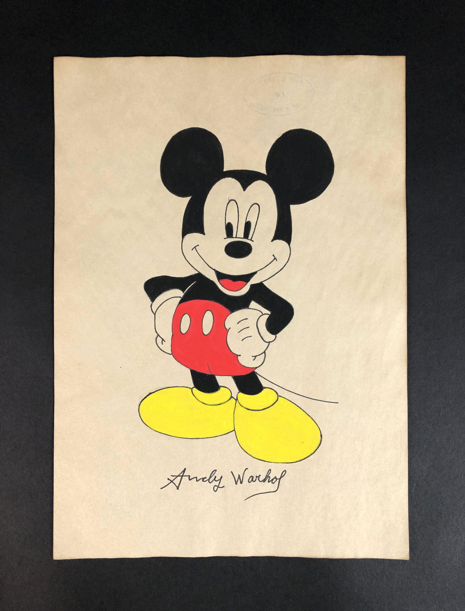 Andy Warhol (American, 1928-1987) - Mixed Media on (1 of 4)