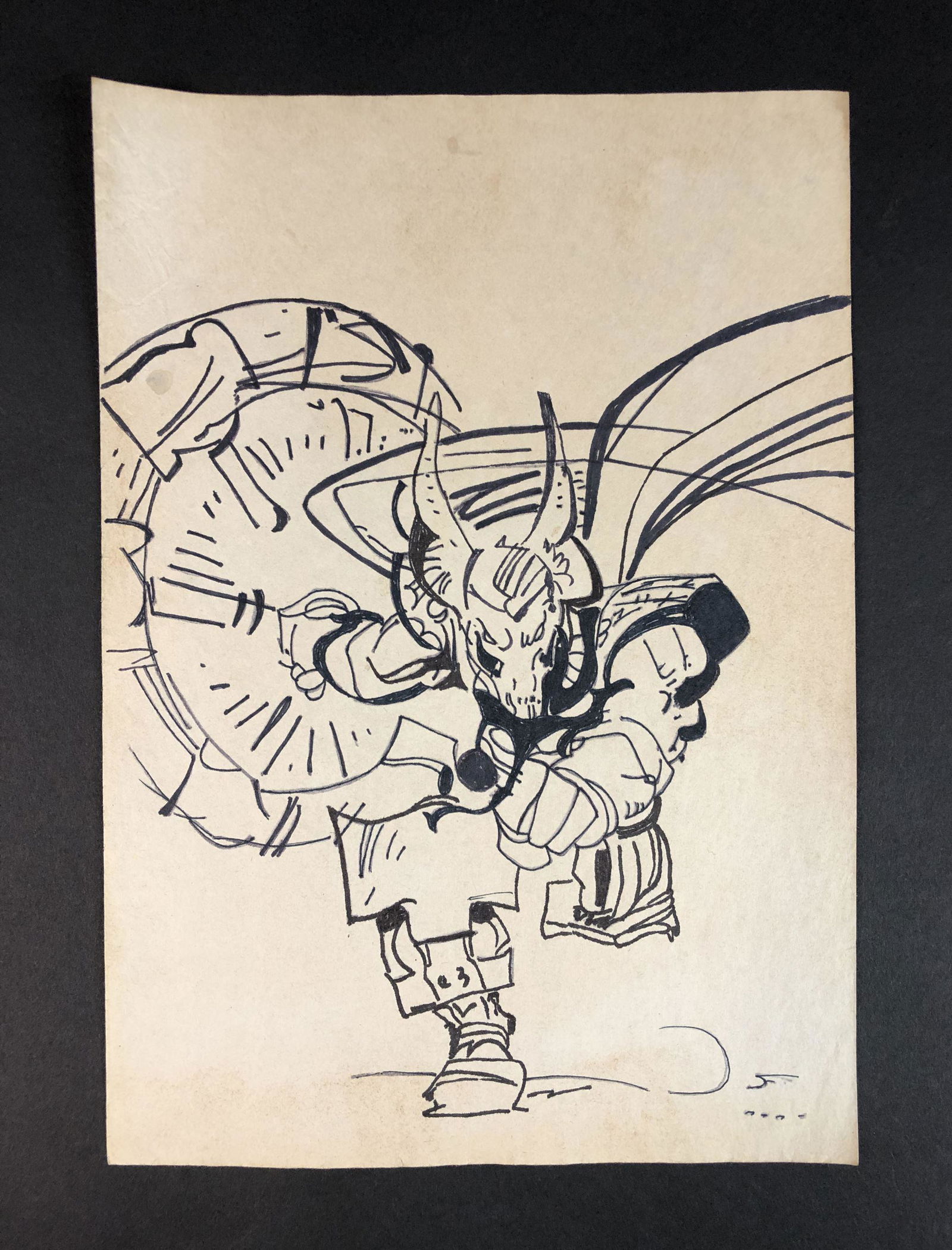 Walter Simonson (American, 1946 - ) - Ink Illustration (1 of 5)