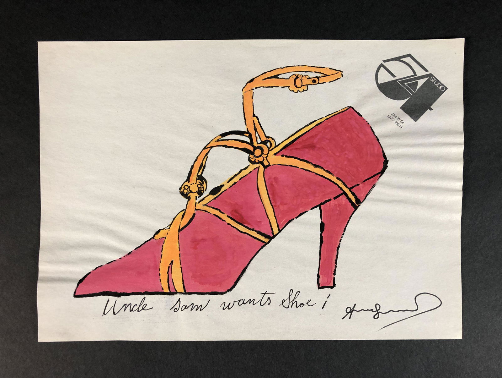 Andy Warhol (American, 1928-1987) - Mixed Media on (1 of 5)