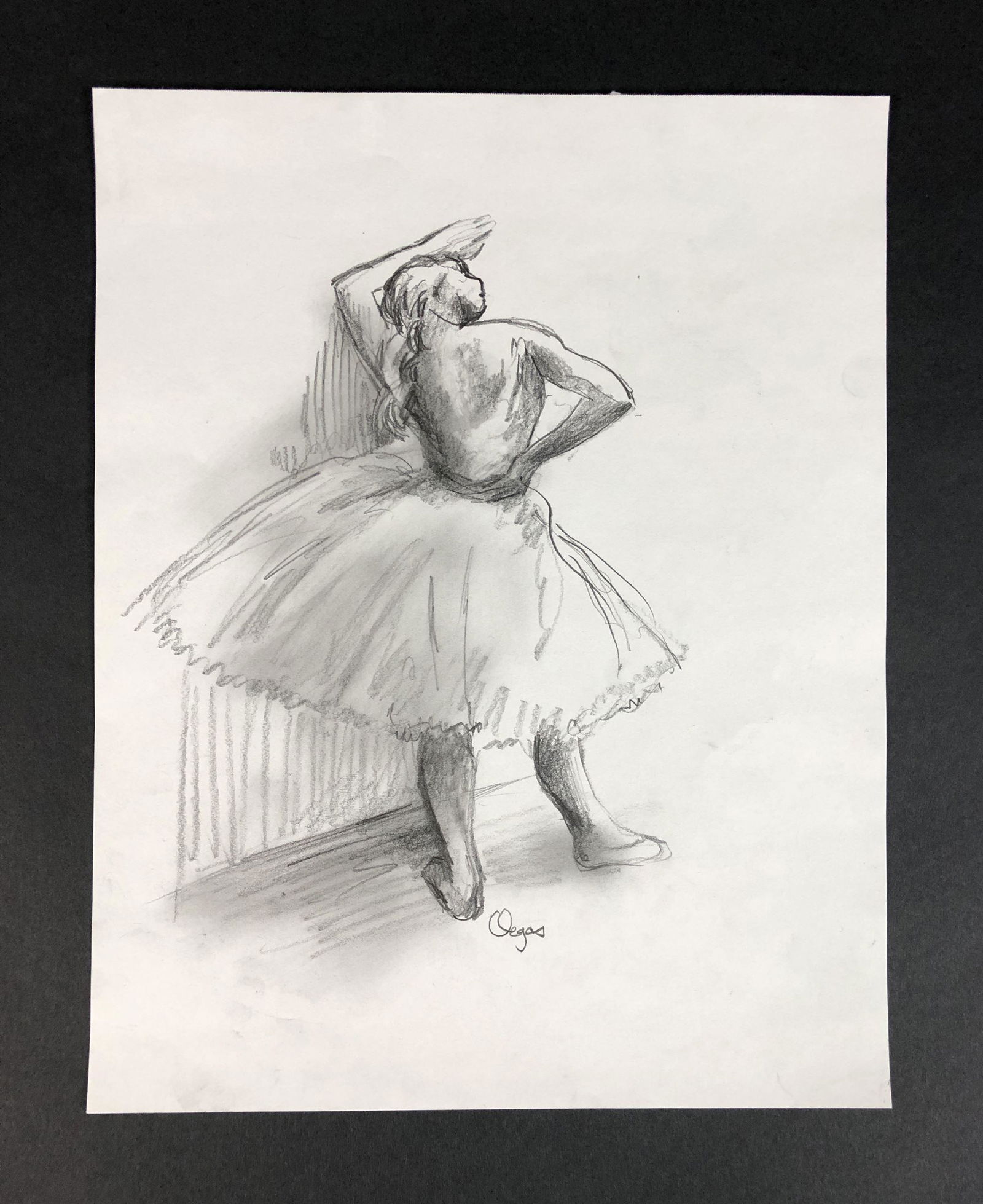 Edgar Degas (French, 1834-1917) - Graphite on Paper (1 of 5)
