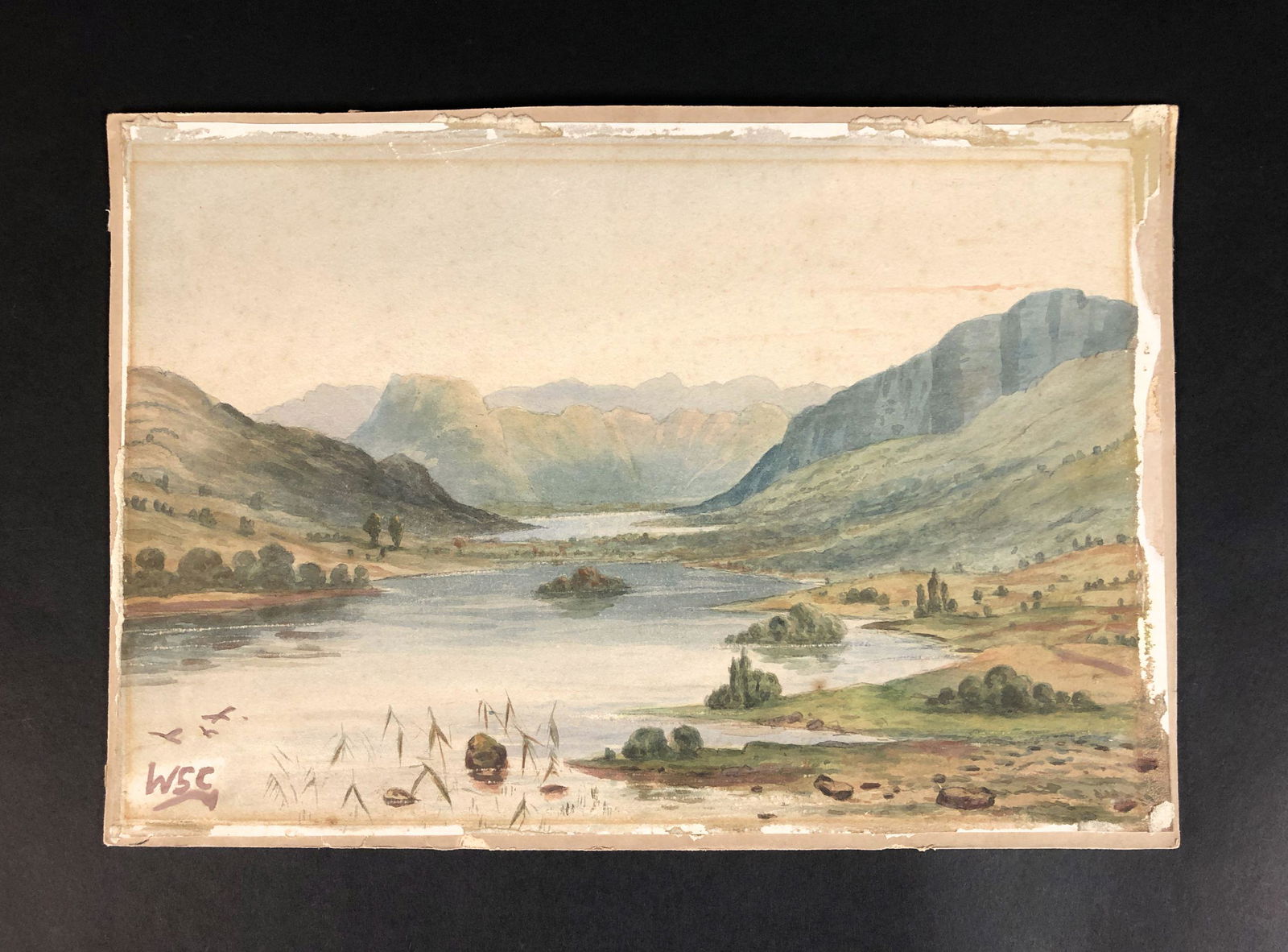 Winston Churchill (English, 1874-1965) - Watercolor on (1 of 7)