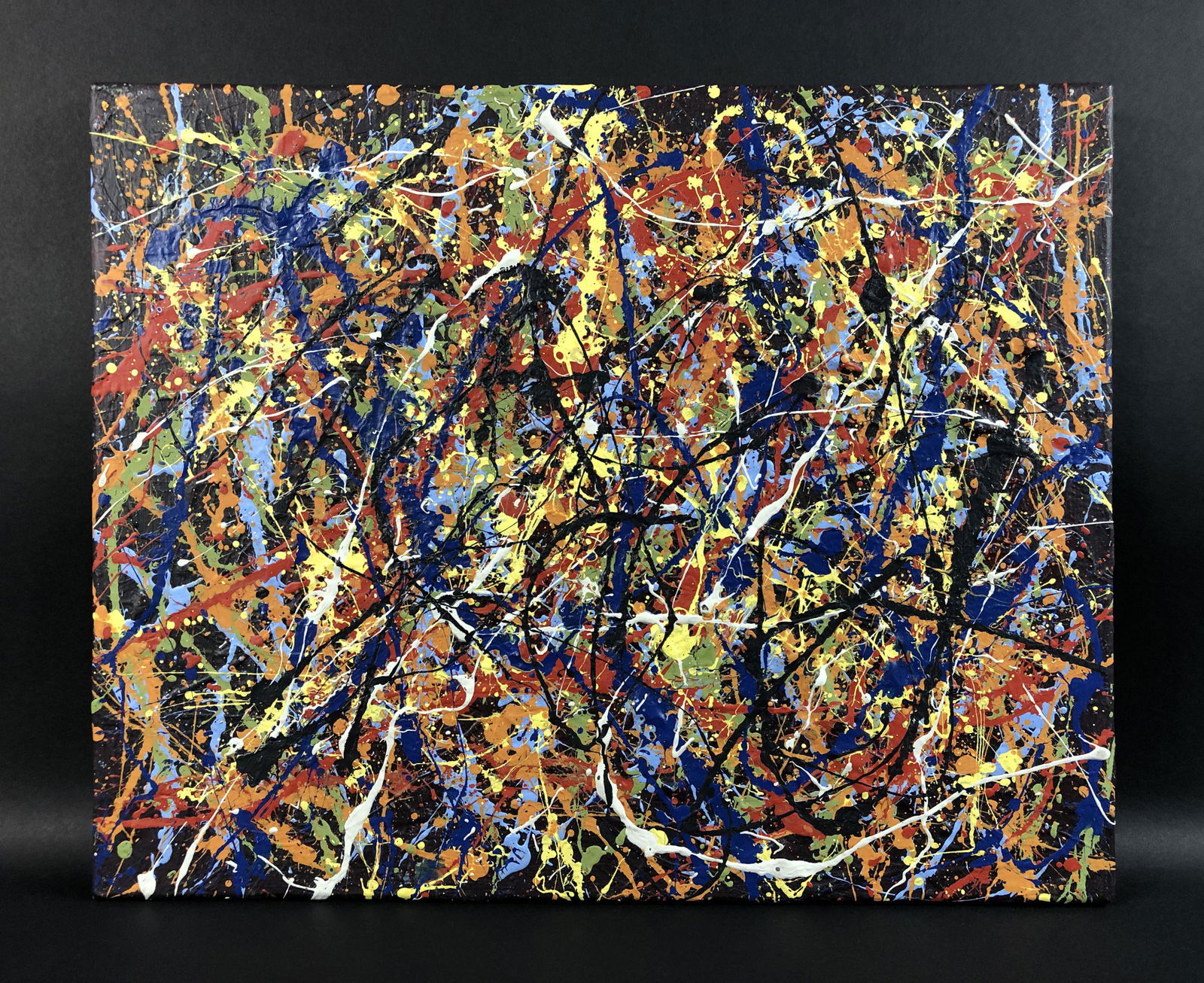 Jackson Pollock (American, 1912-1956) - Acrylic on (1 of 6)