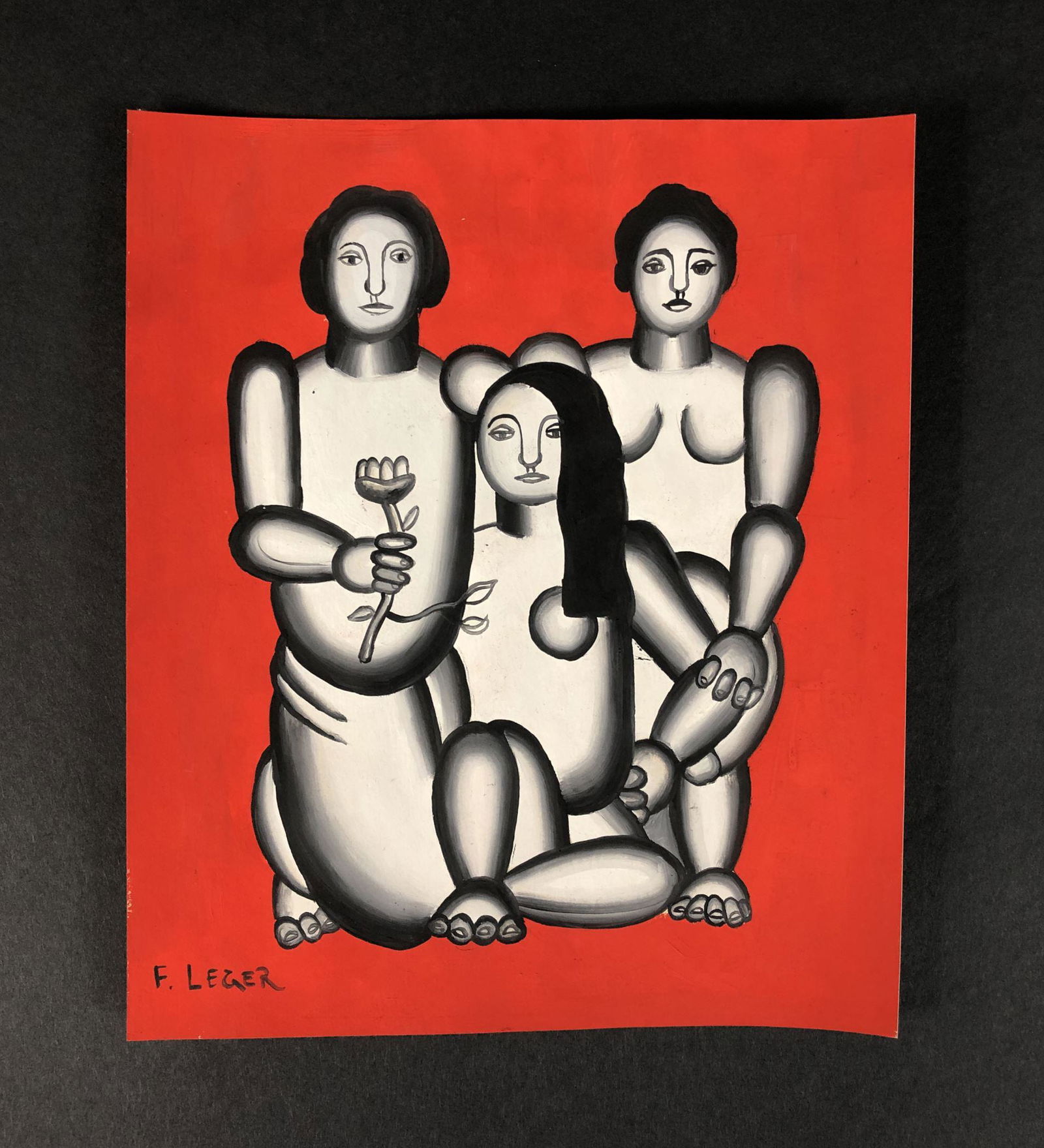 Fernand Leger (French, 1881-1955) - Gouache on Paper (1 of 5)