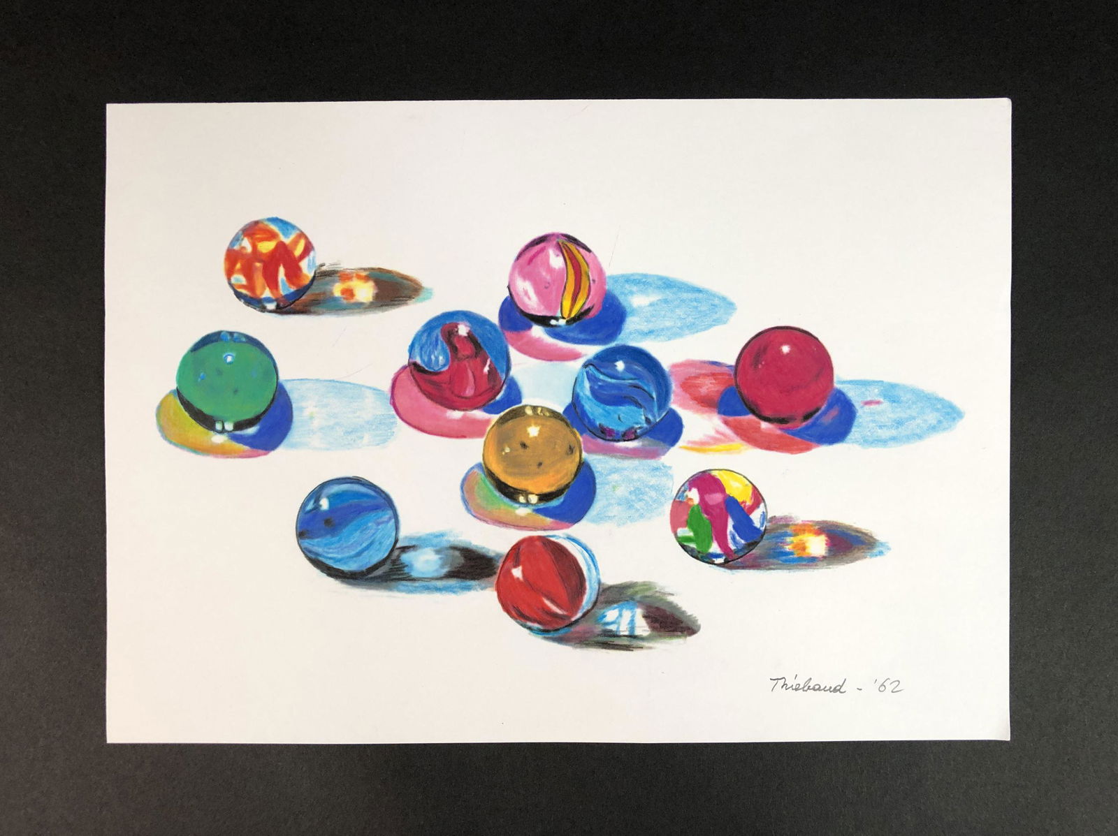 New Realism Modern Art Drawing -- Mixed Media (1 of 5)