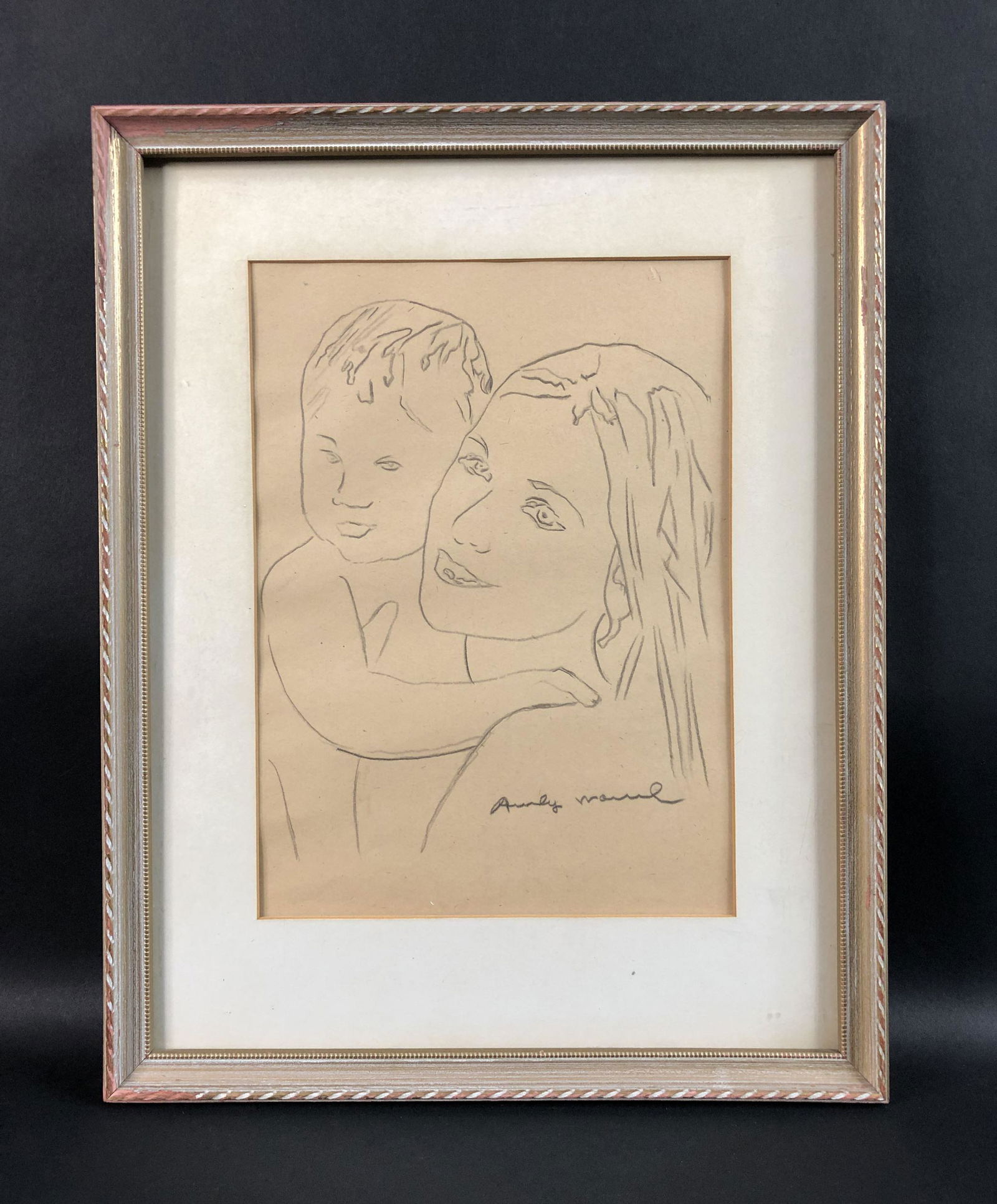 Andy Warhol (American, 1928-1987) - Graphite on Paper (1 of 5)