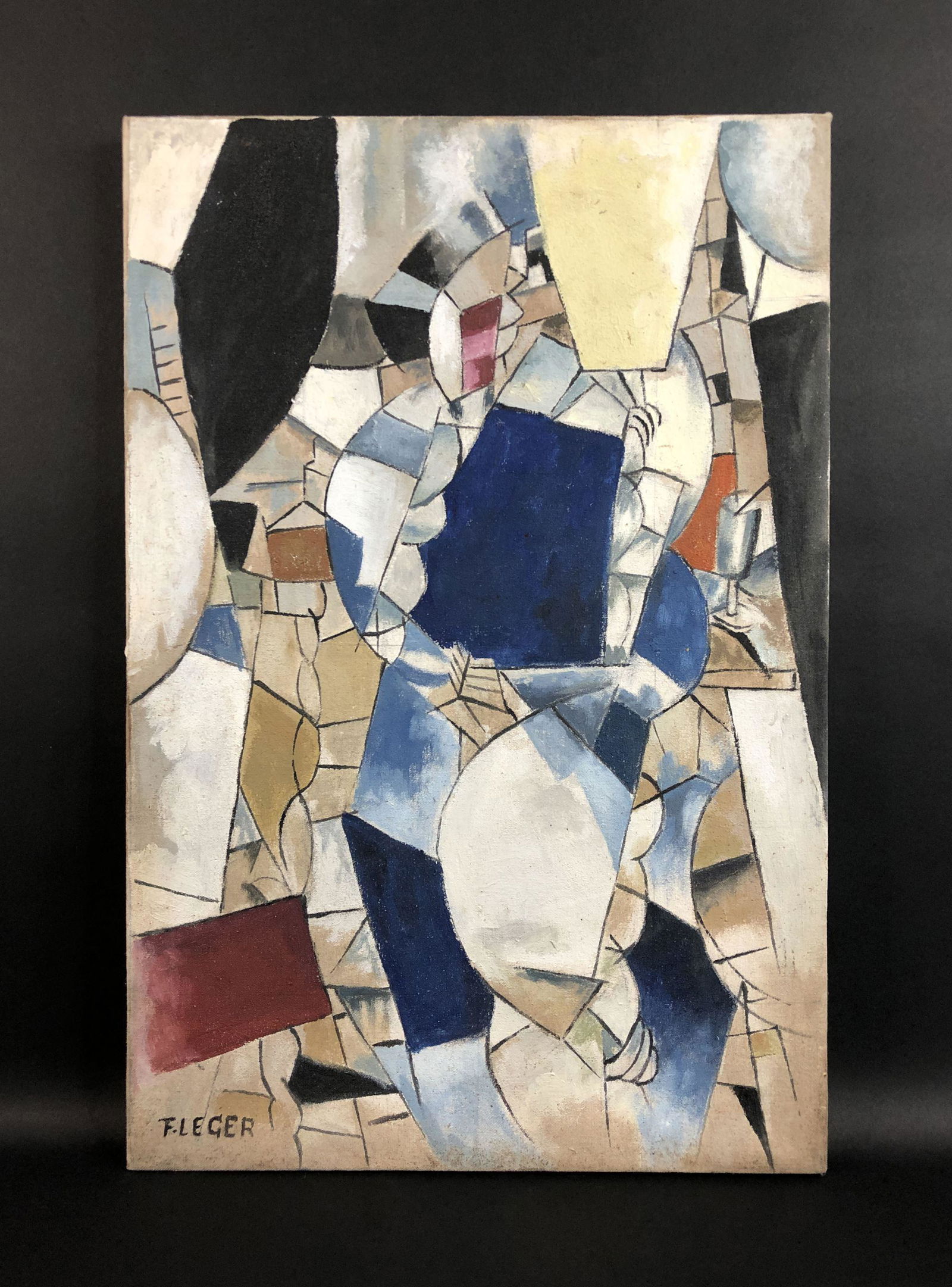 Fernand Leger (French, 1881-1955) - Oil on Canvas (1 of 6)