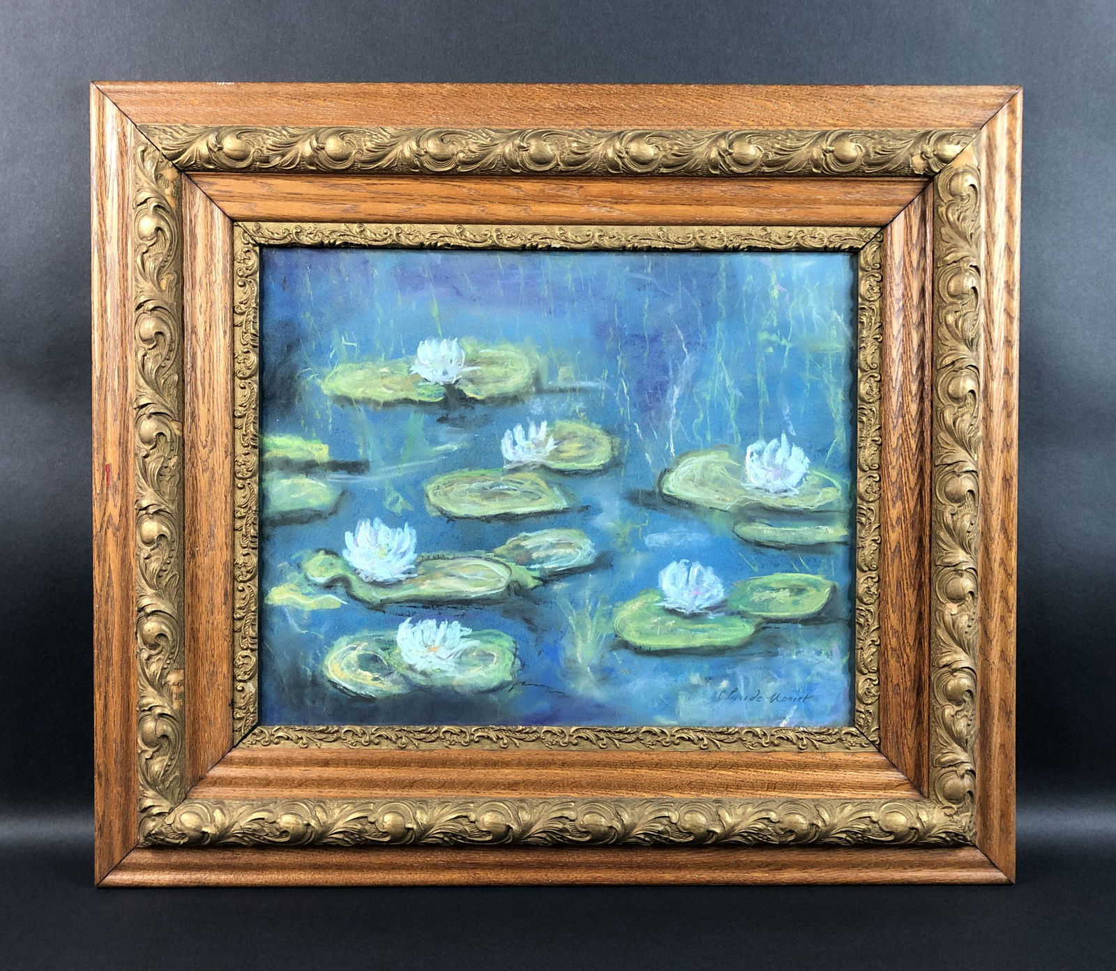 Claude Monet - Pastel on Paper (style of) (1 of 8)
