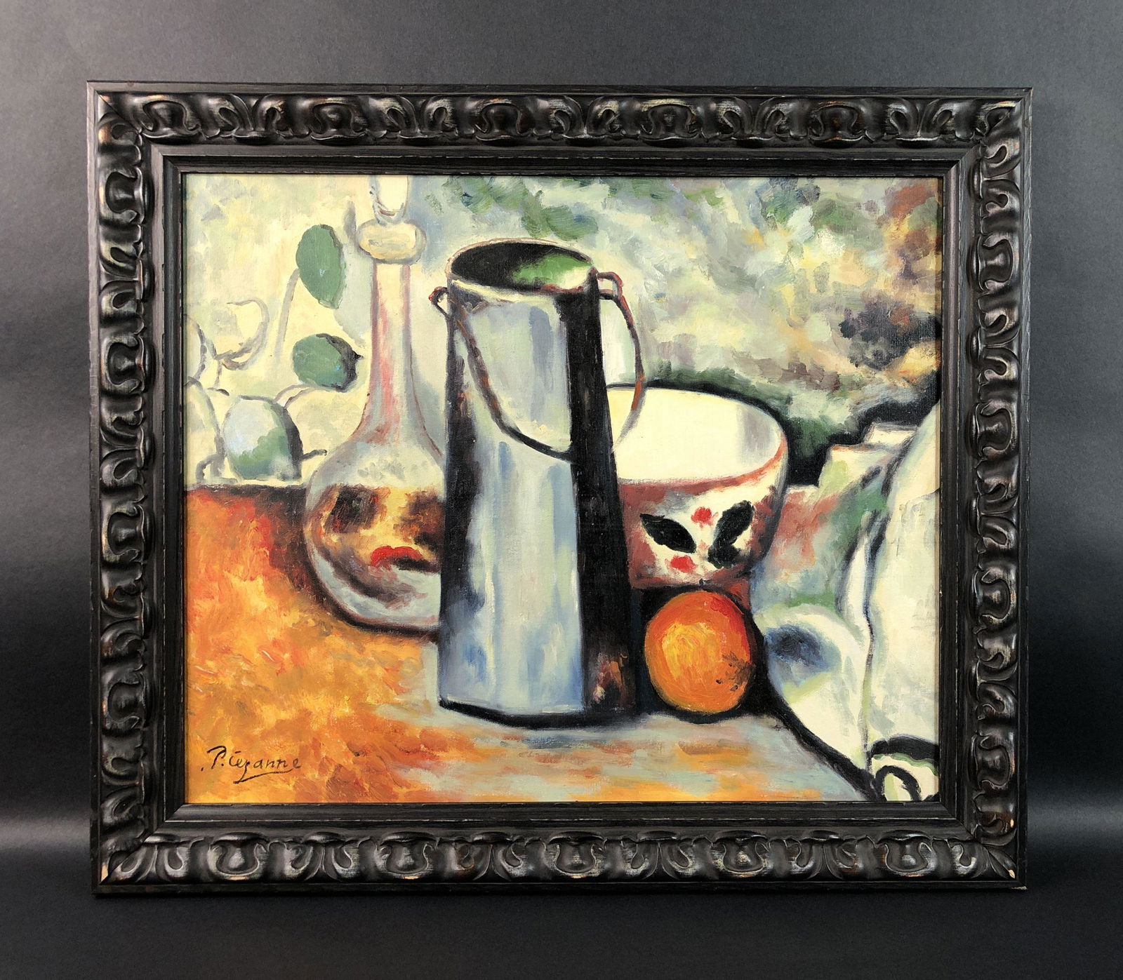 Paul Cezanne - Oil on Canvas Board (style of) (1 of 7)