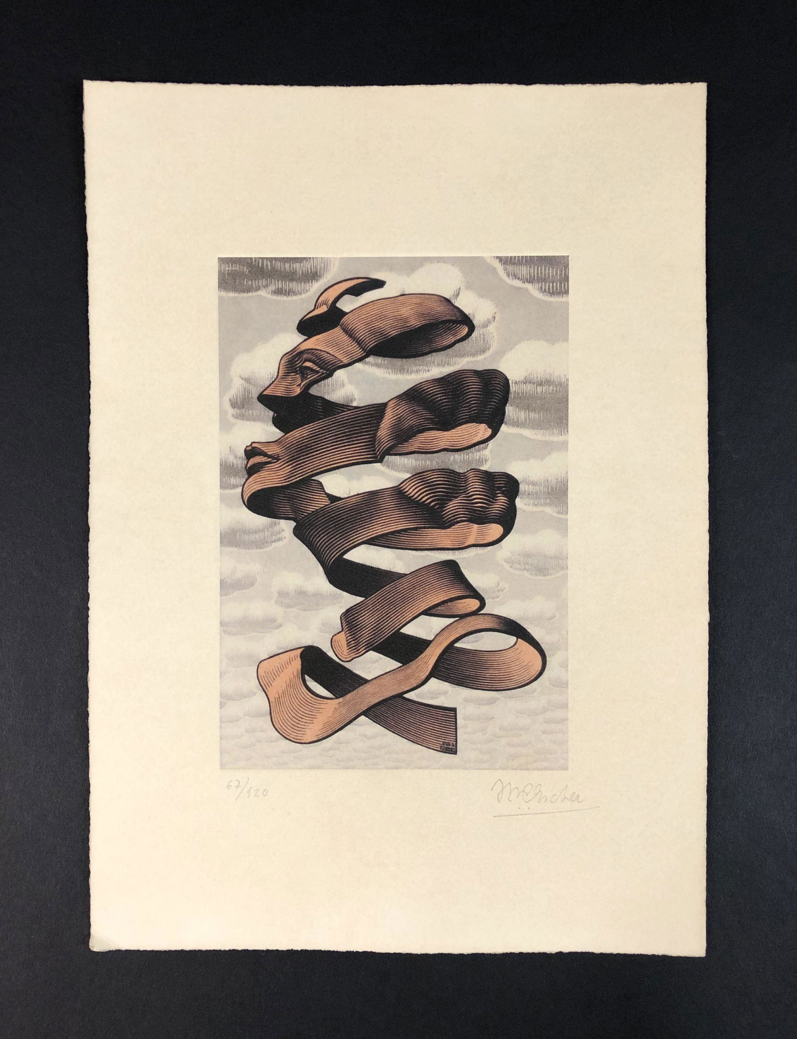 M.C. Escher - Print on Paper (style of) (1 of 5)