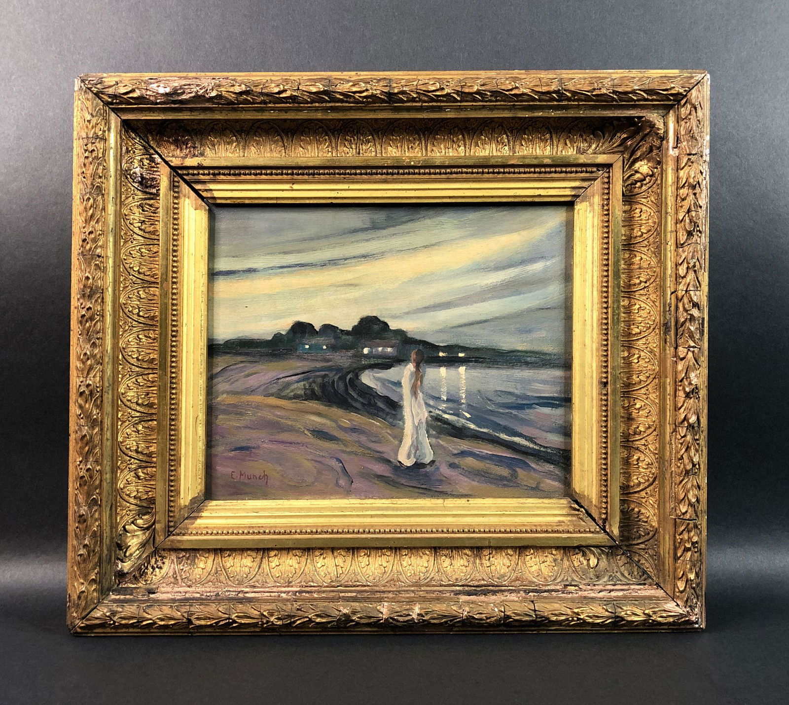 Edvard Munch - Oil on Canvas (style of) (1 of 7)