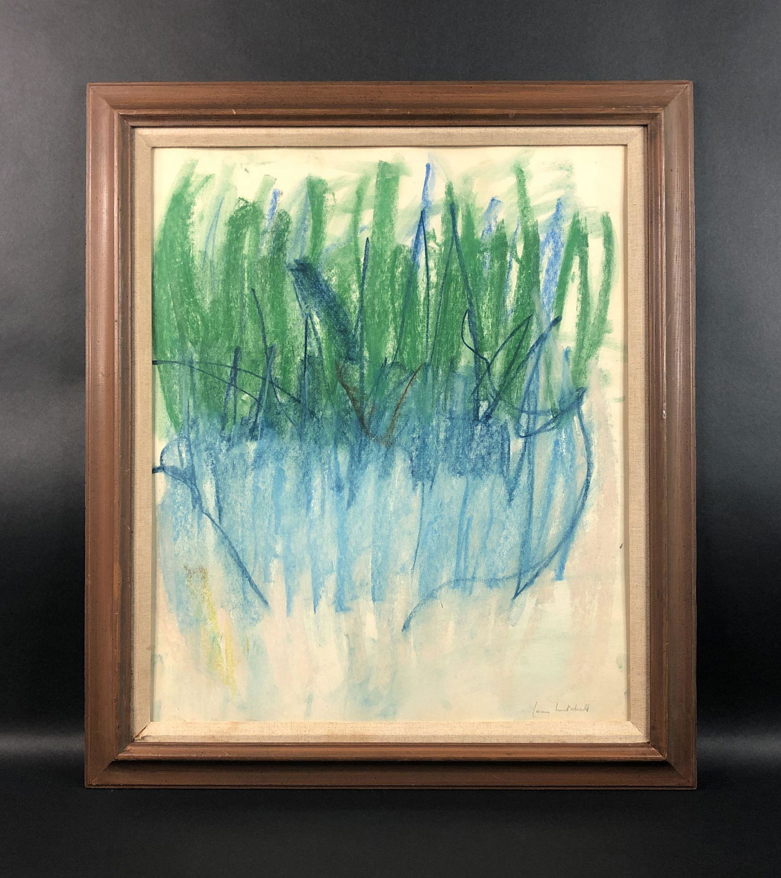 Joan Mitchell - Pastel on Paper (style of) (1 of 7)