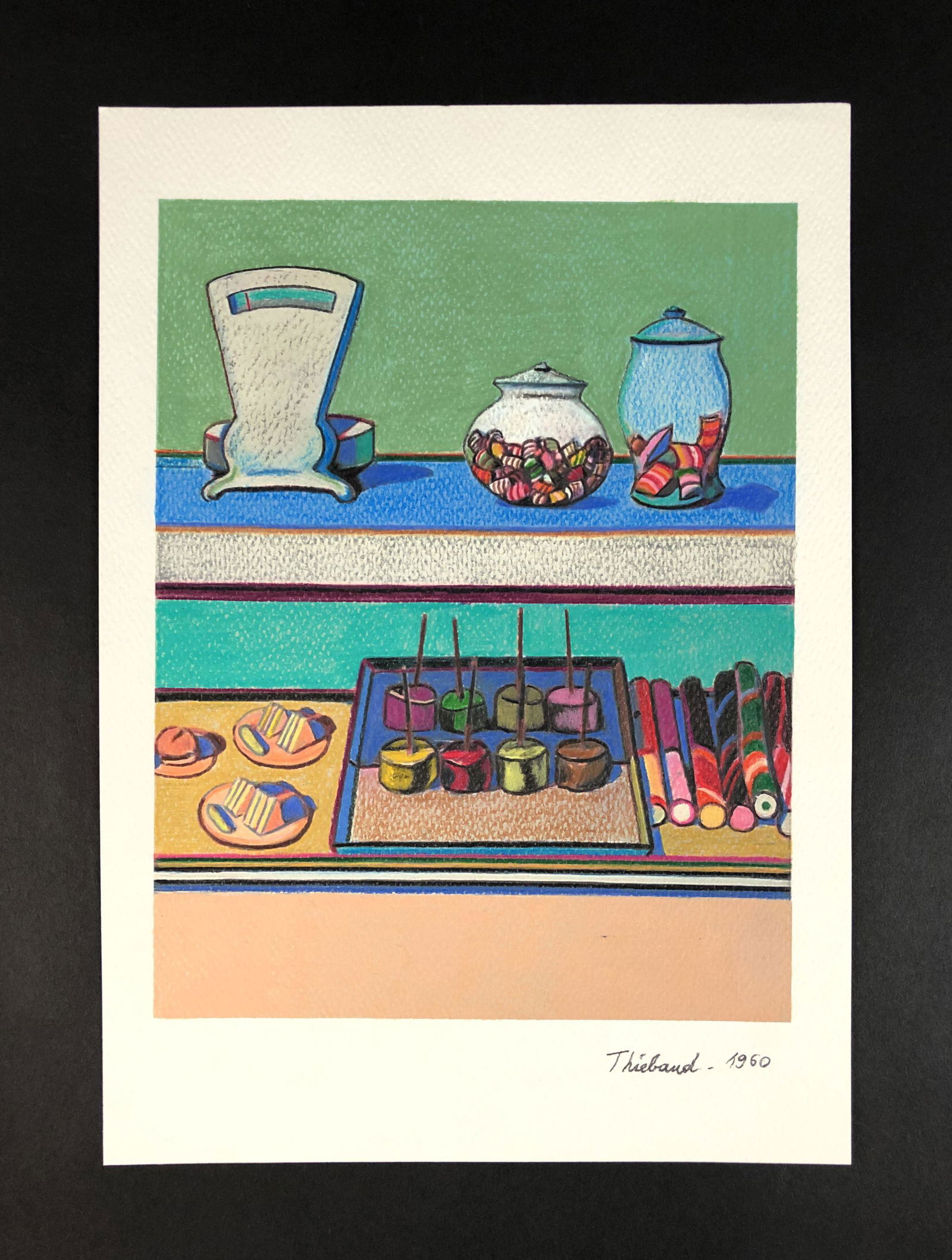 Wayne Thiebaud - Mixed Media (style of) (1 of 5)