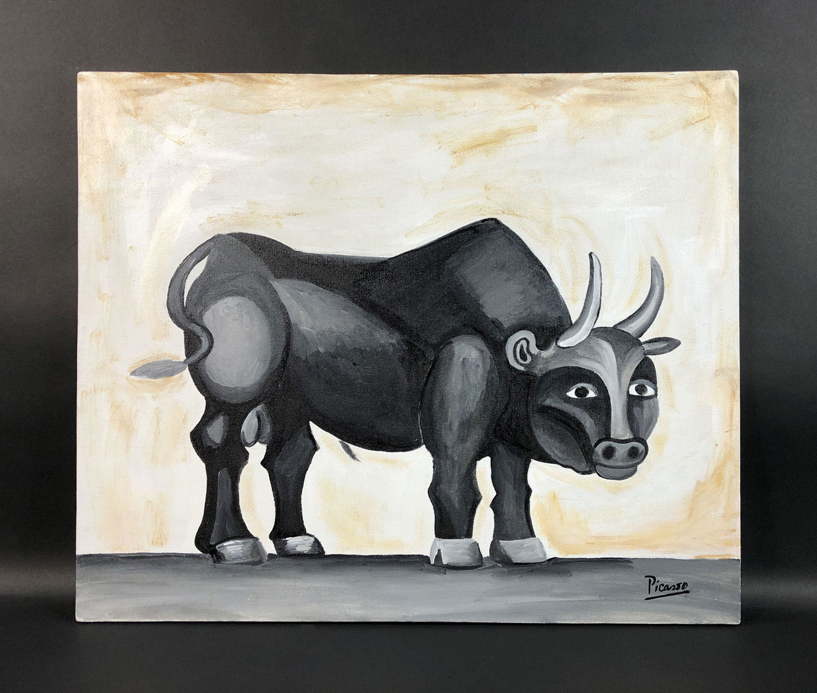 Pablo Picasso - Oil on Canvas (style of) (1 of 9)