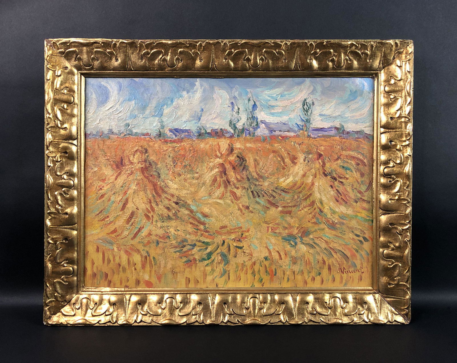 Vincent Van Gogh - Oil on Canvas (style of) (1 of 6)