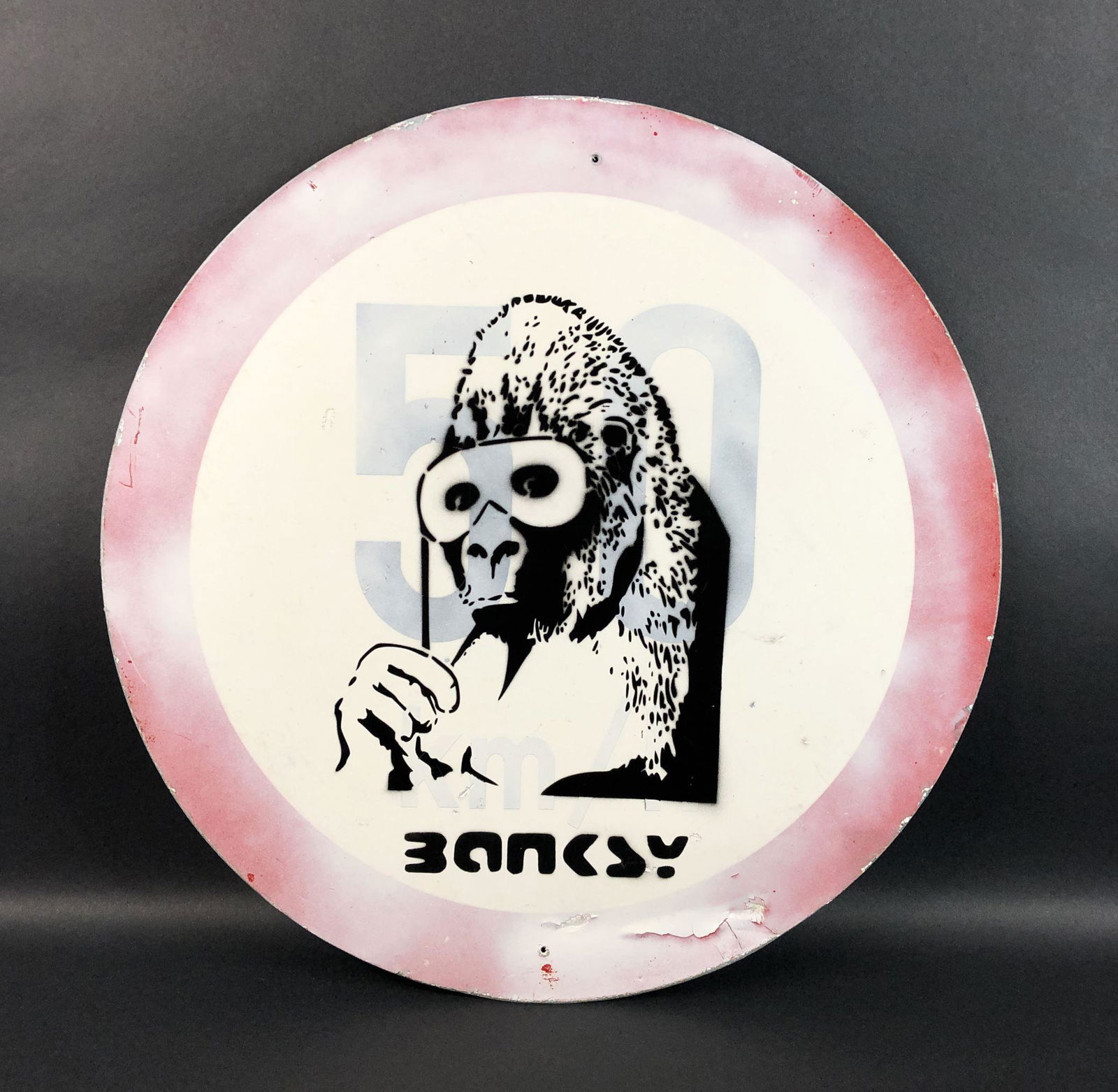 Banksy - Aerosol/Metal (style of) (1 of 6)