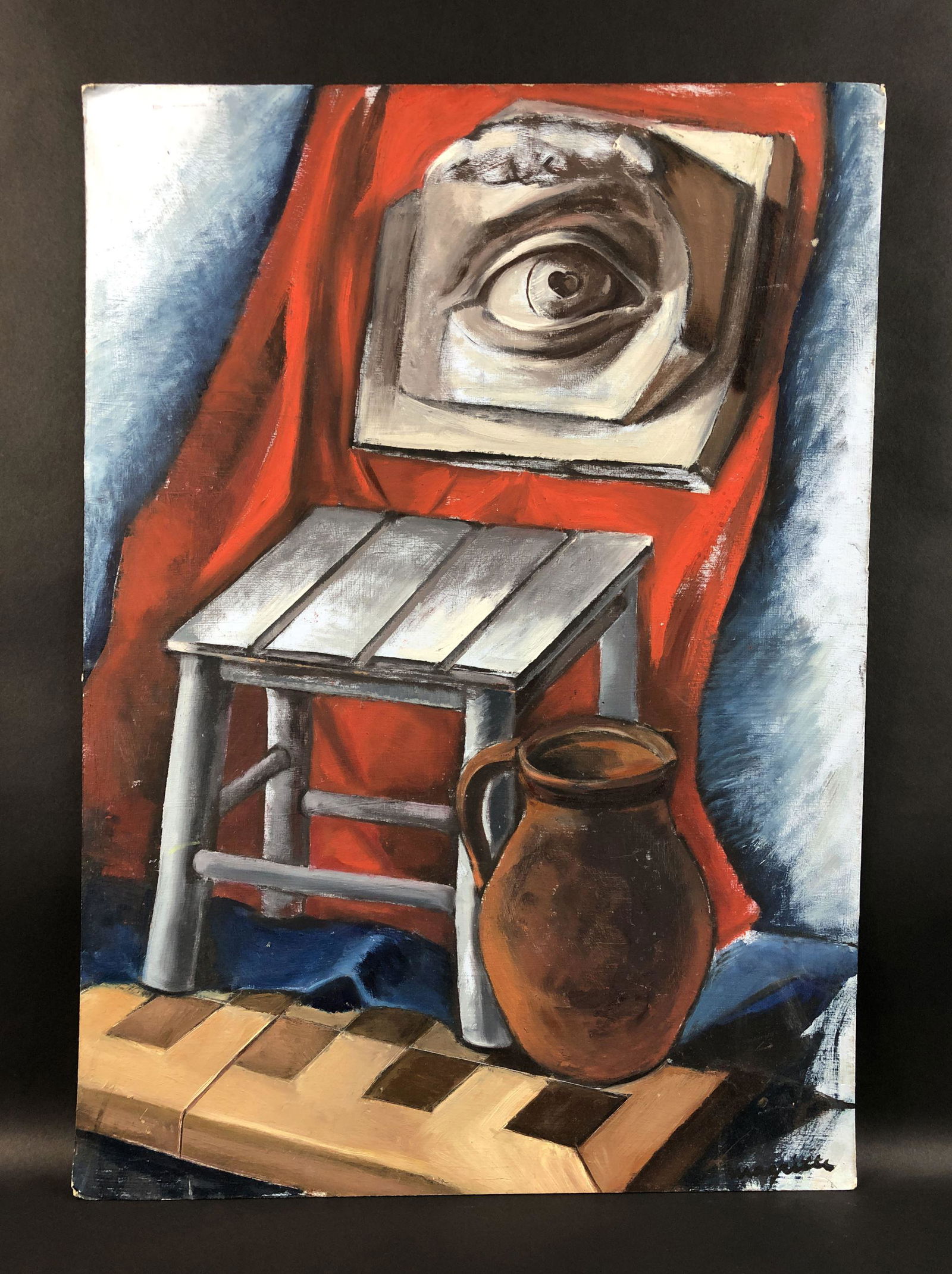 Rene Magritte (1898-1967) - Oil on Board (style of) (1 of 6)