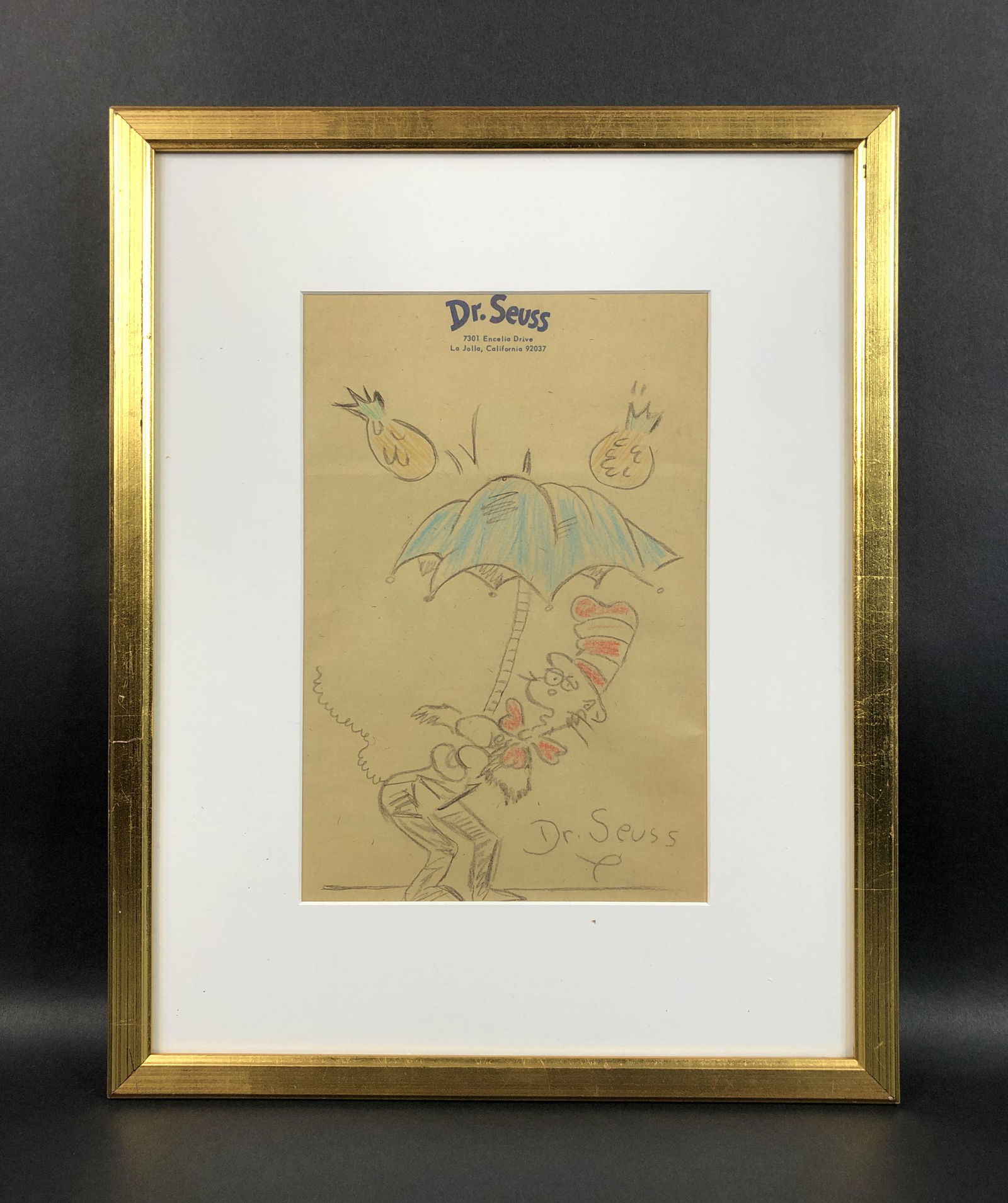 Dr. Seuss - Pencil on Paper (style of) (1 of 6)