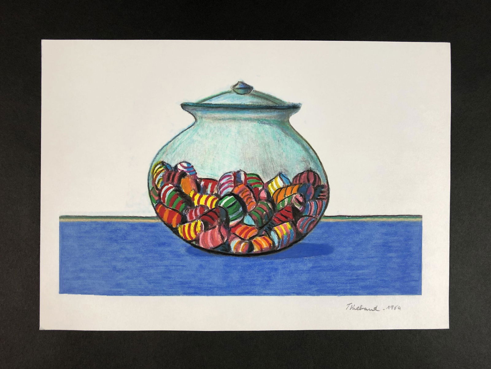 Wayne Thiebaud - Mixed Media (style of) (1 of 5)