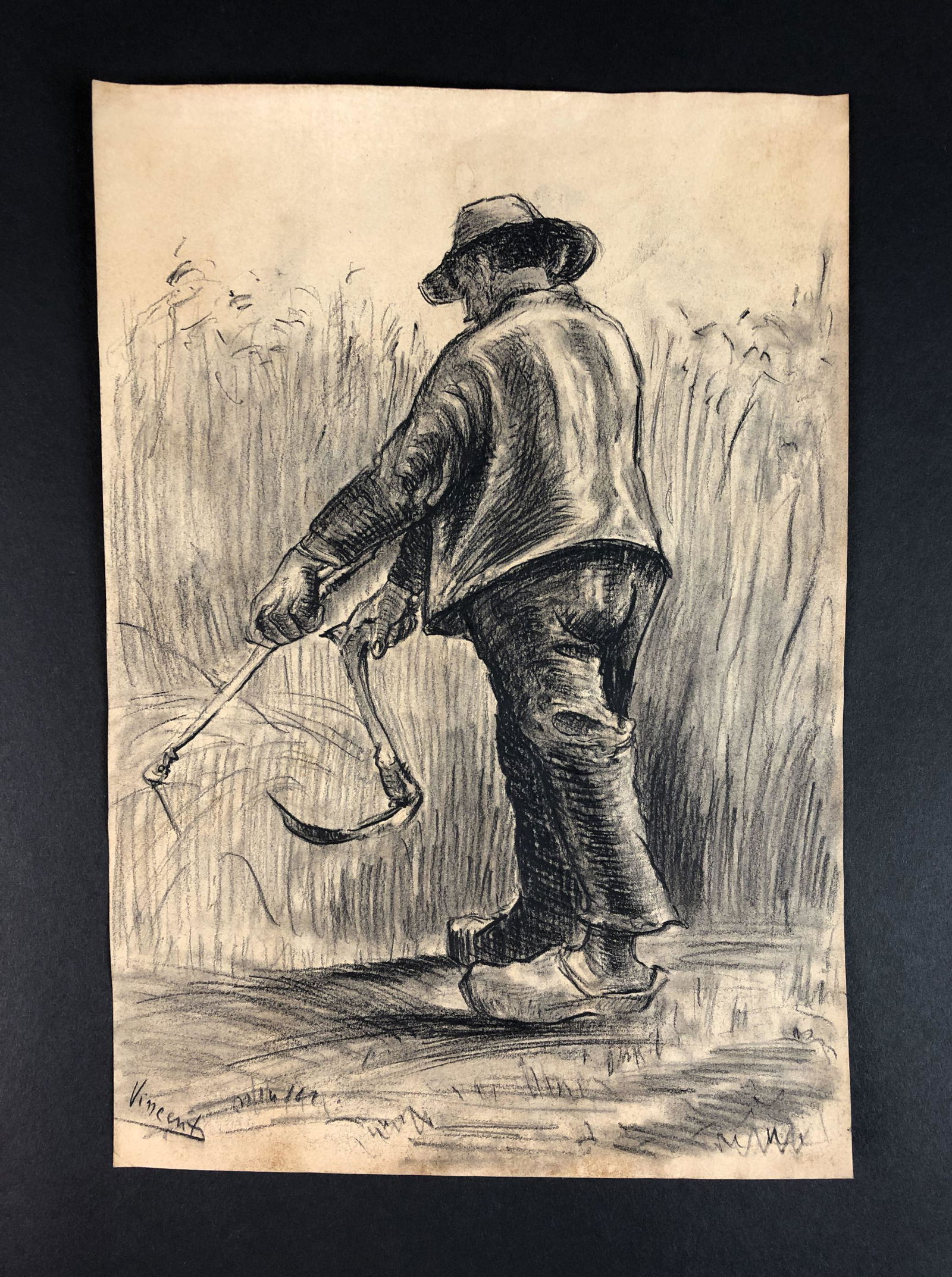 Vincent Van Gogh - Graphite on Paper (style of) (1 of 5)