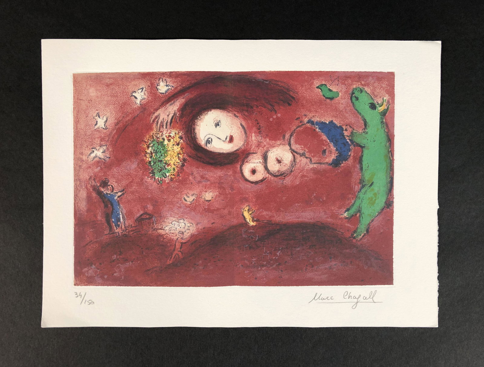 Marc Chagall (1887-1985) - Fine Art Print (style of) (1 of 6)