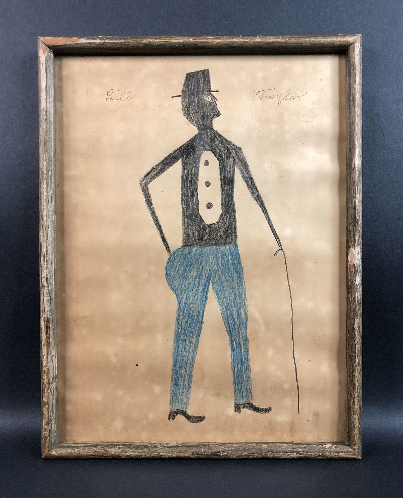 Bill Traylor (1853-1949) - Style of - Colored Pencil (1 of 7)