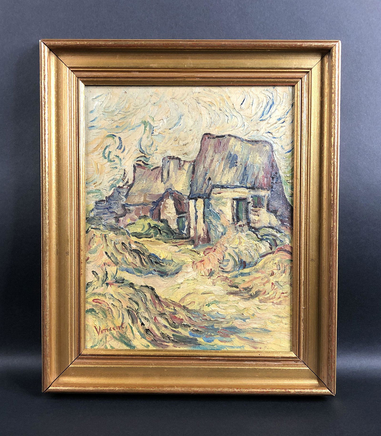 Vincent Van Gogh (1853-1890) - Style of - Oil Painting (1 of 5)