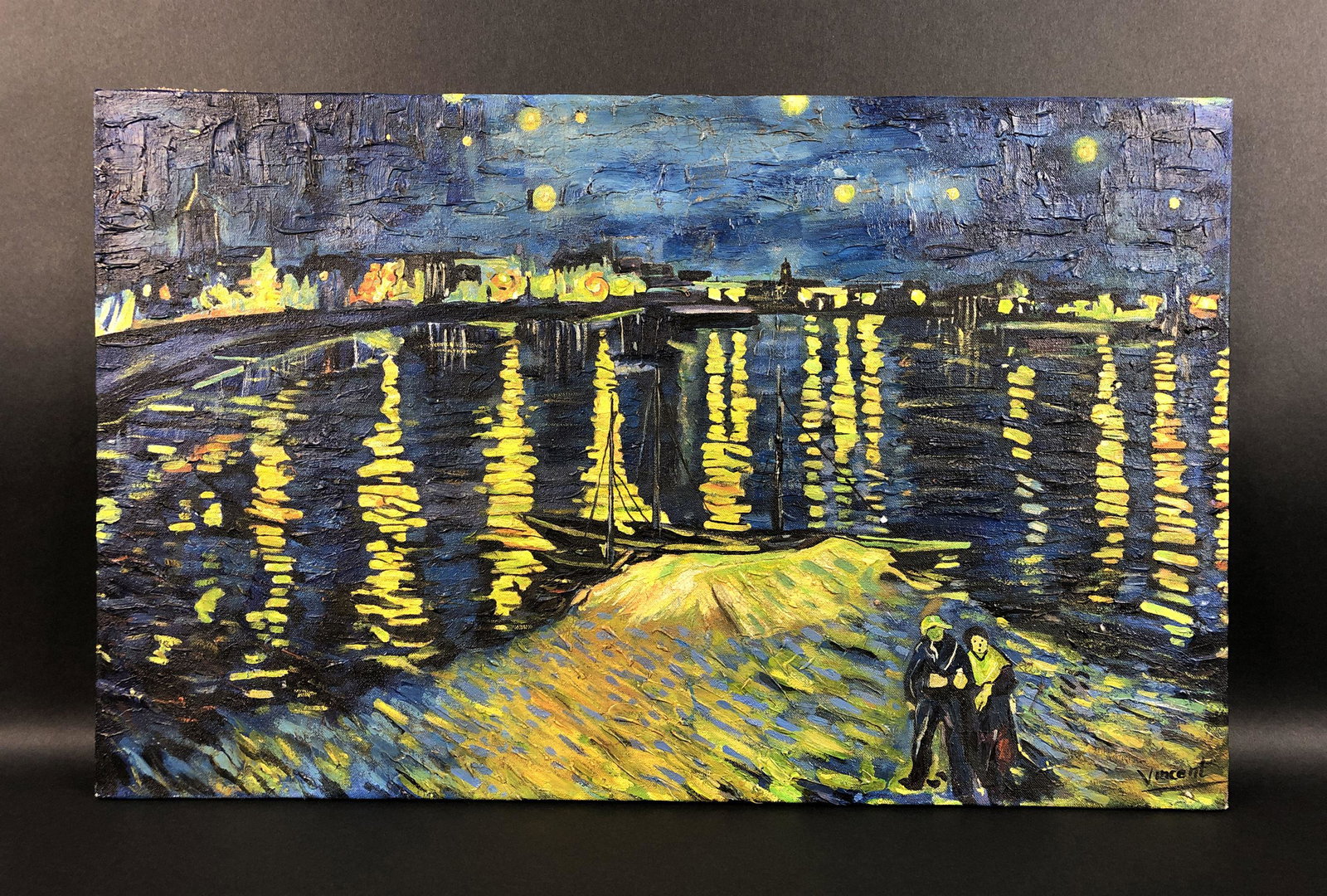 Vincent Van Gogh (1853-1890) - Style of - Oil Painting (1 of 7)