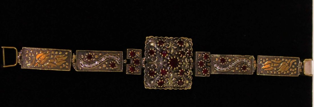 Victorian Garnet Bracelet (1 of 1)