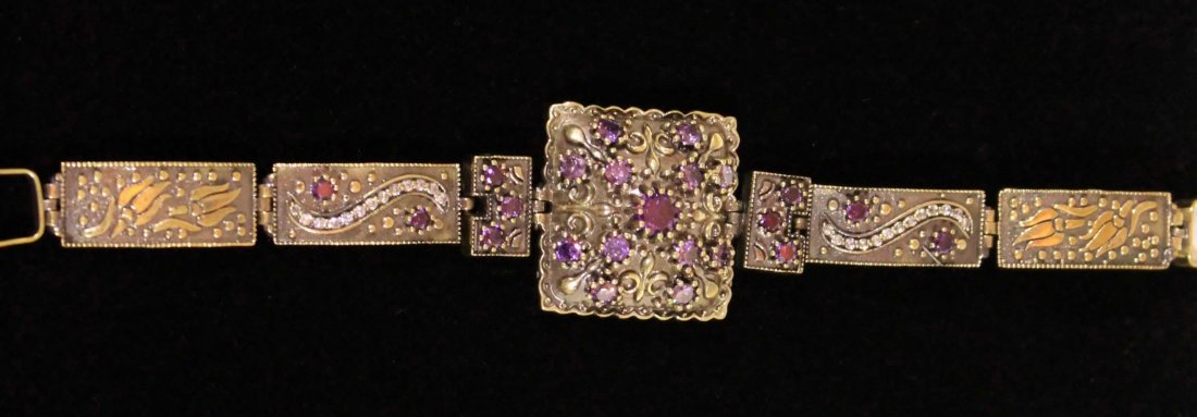 Victorian Amethyst Bracelet (1 of 1)