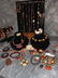 2LB EARTH TONE WOOD BEAD JEWELRY LOT #5