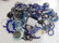 2LB ECLECTIC ASSORTD MIXED BLUE MODERN JEWLERY - 2