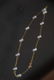 VINTAGE 14K & PEARL TYPE GOLD NECKLACE