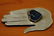 2"SIGNED STERLING ARTISAN HAND PIN 13g MODERN INFLUENCE - 2